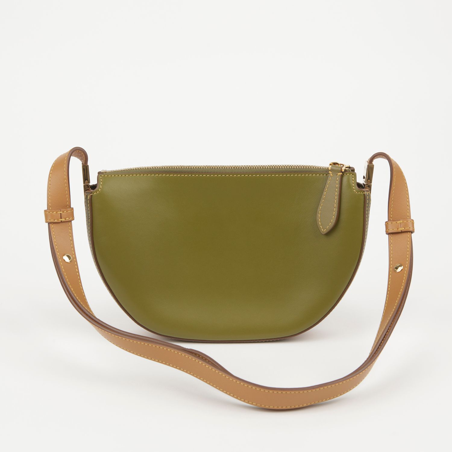Burberry Mini Juniper Green Leather Olympia Shoulder