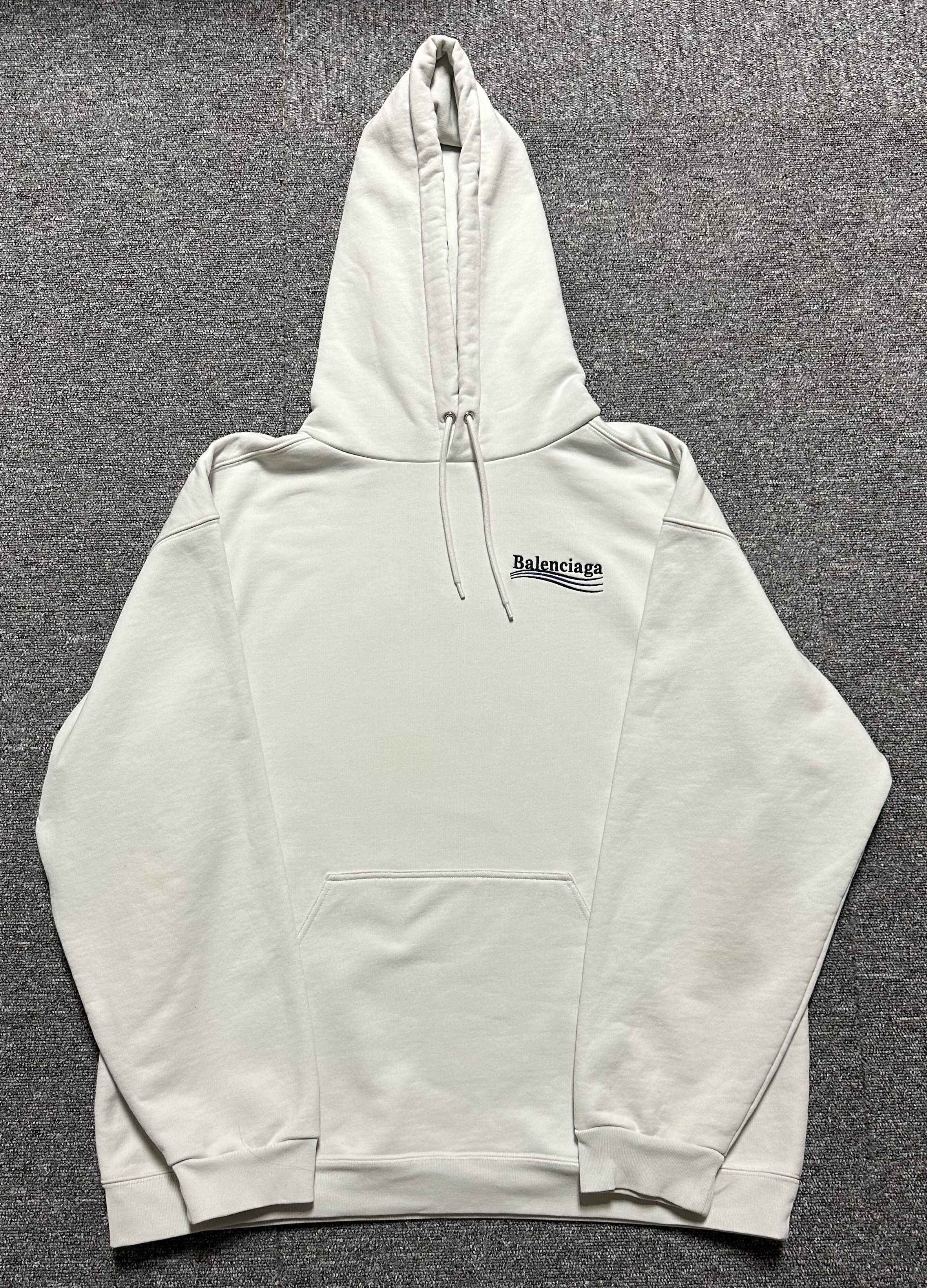Balenciaga Wave Logo Embroidered Hoodie (110) SKU123 | eBay Balenciaga Wave Logo Embroidered Hoodie (110) SKU123 | eBay