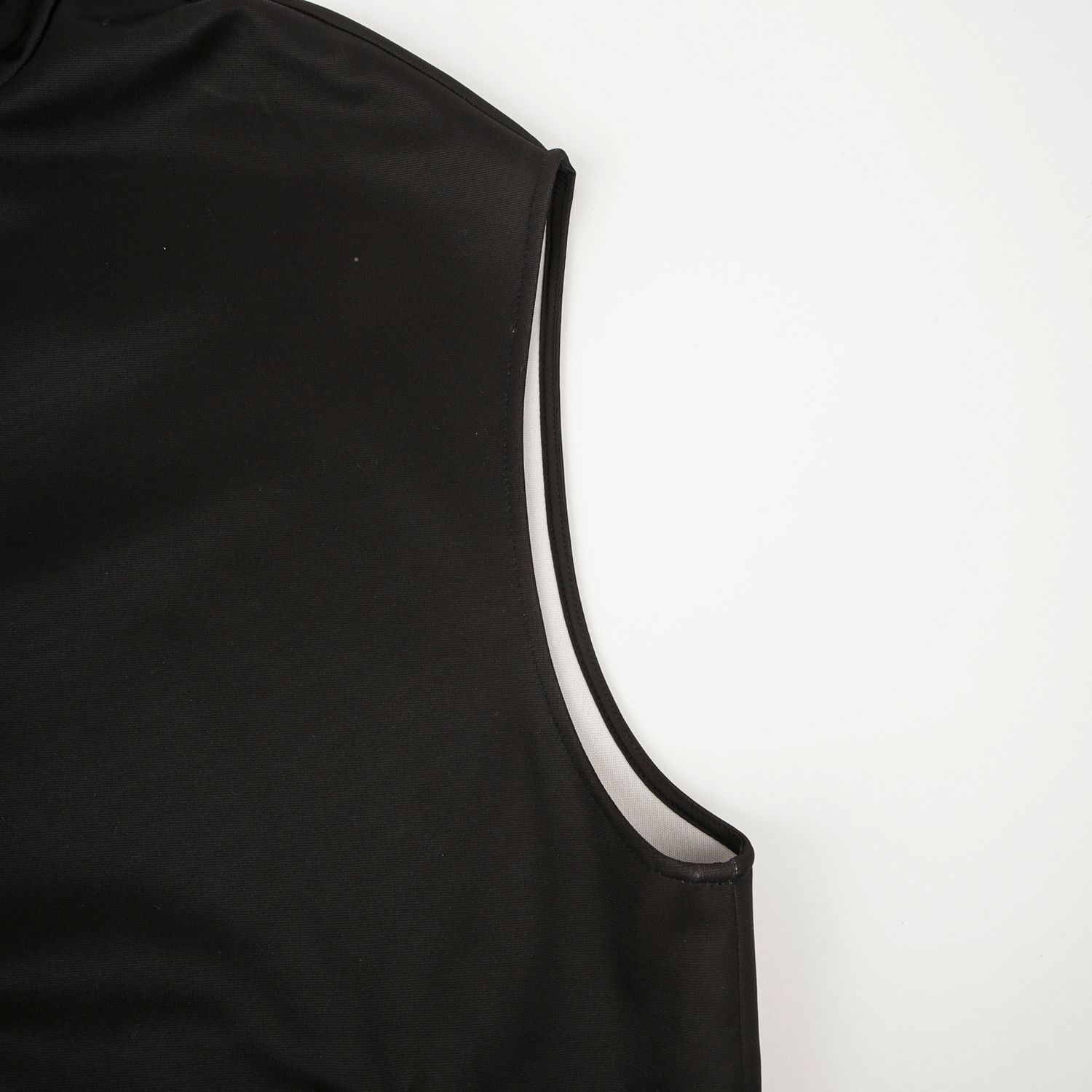 Prada Black Poly Blend Printing Hooded Vest Jacket 138535 | eBay