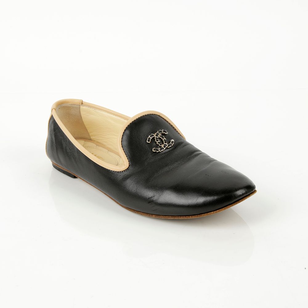 CHANEL Black Lamb CC Logo Loafer 36 63894910 | eBay CHANEL Black Lamb CC Logo Loafer 36 63894910 | eBay