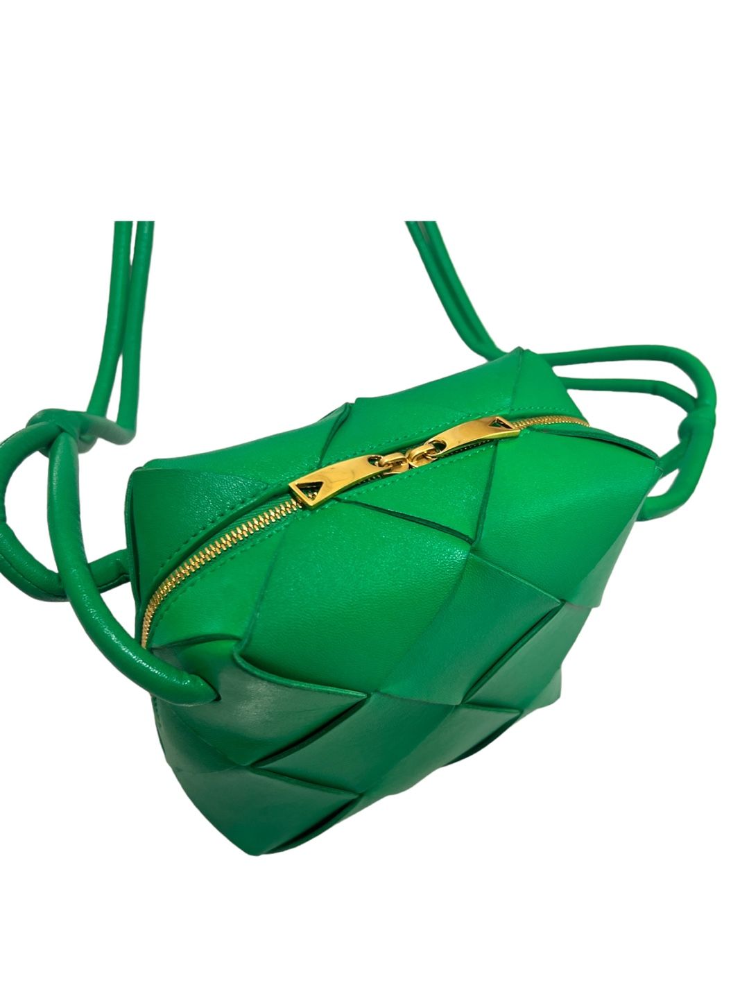 Bottega Veneta Cassette Mini Camera Bag Green 810757172 68431186