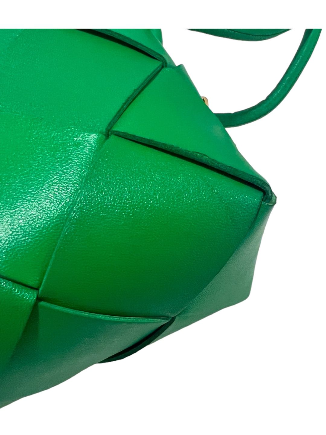 Bottega Veneta Cassette Mini Camera Bag Green 810757172 68431186