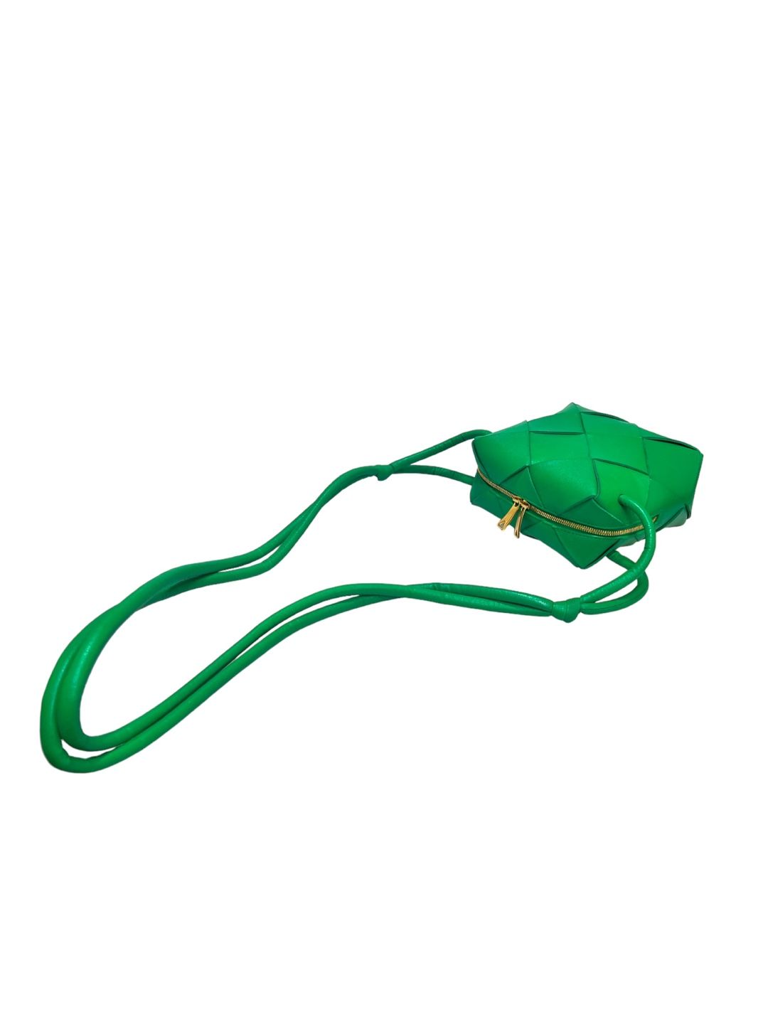 Bottega Veneta Cassette Mini Camera Bag Green 810757172 68431186