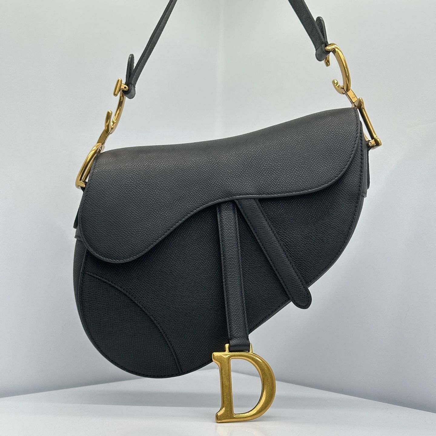 Dior Saddle Bag Medium Black Strap Addition 2022 70946762 | eBay