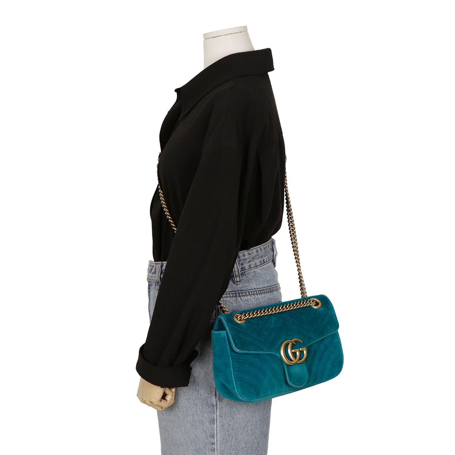 Gucci GG Marmont Small Shoulder Bag 443497 70703864 | eBay