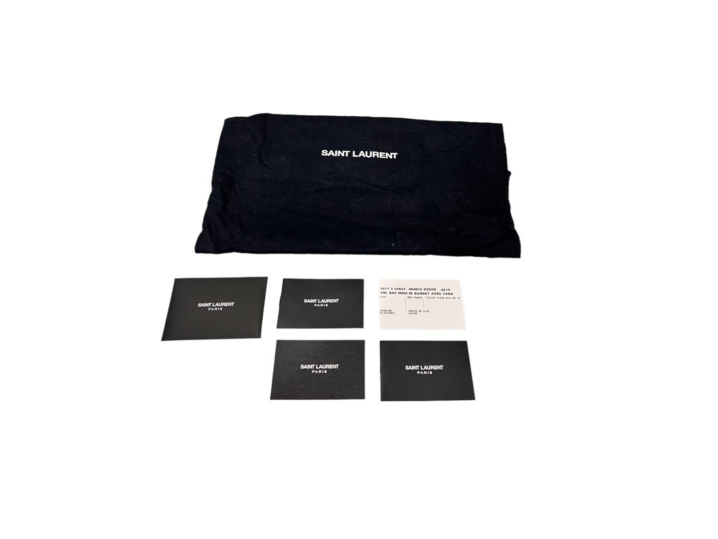 Saint Laurent Sunset Medium Shoulder Bag 464673 Dark Navy
