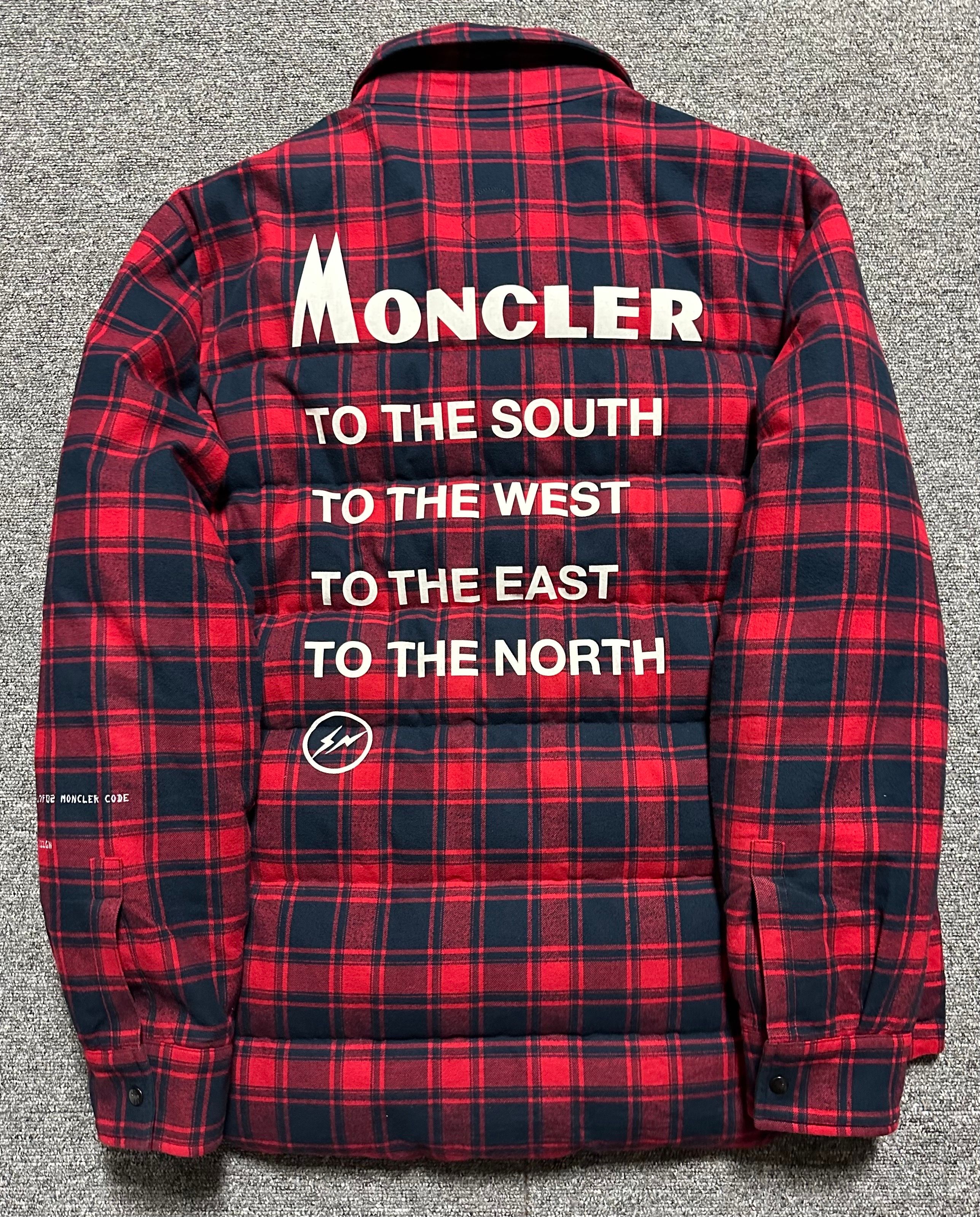 Moncler x Fragment Logo Check Padded Jacket 5 72112584 | eBay Moncler x Fragment Logo Check Padded Jacket 5 72112584 | eBay