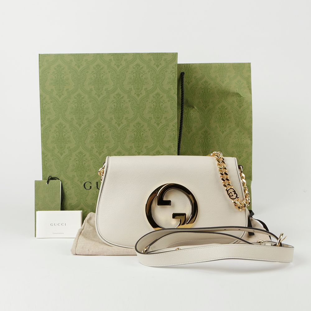 ★新作★【GUCCI】グッチ ショルダーバッグ Blondie 815700AAEC2 Gucci Blondie mini shoulder bag in natural canvas | GUCCI® US