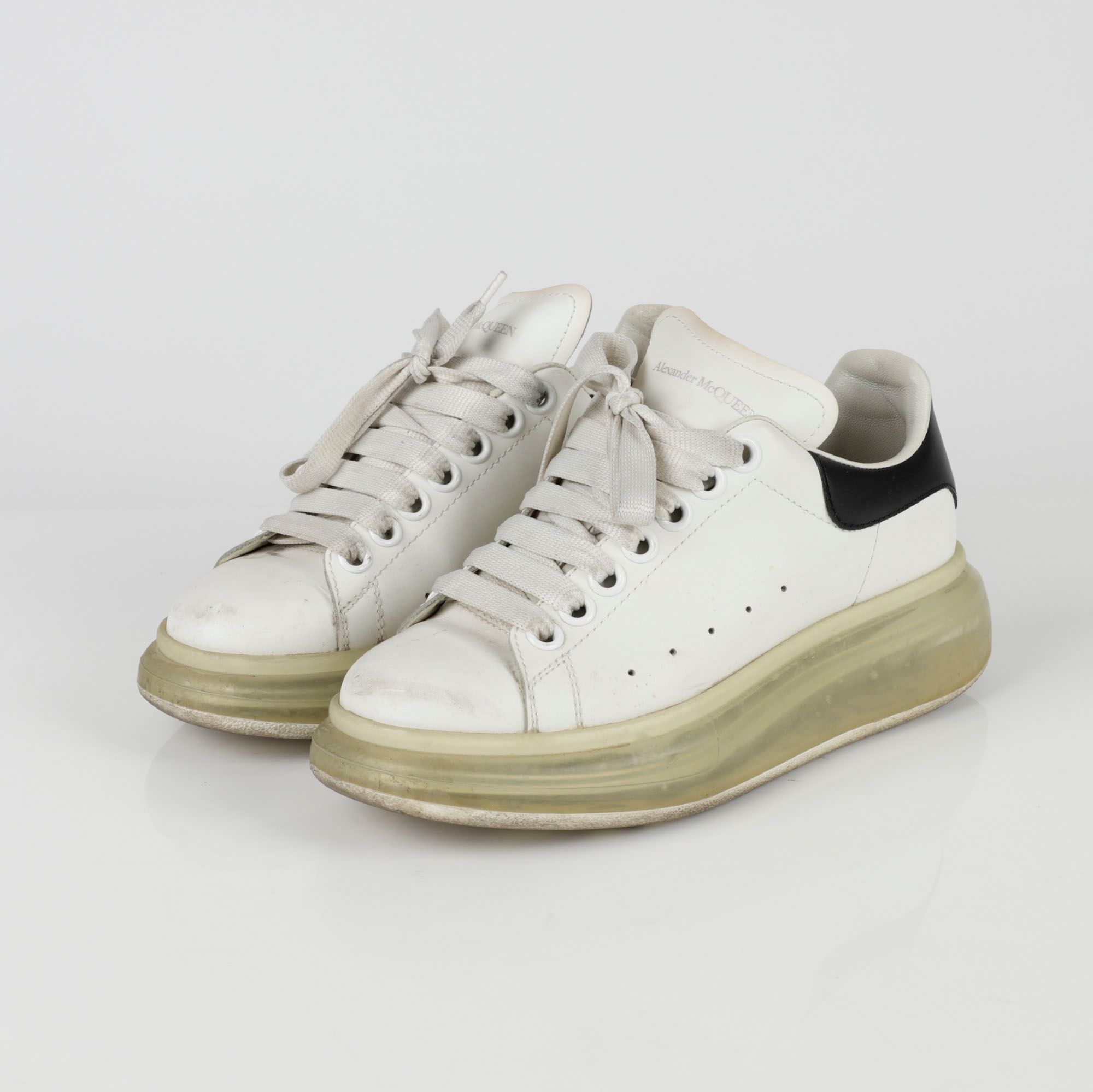 【お気にいる】 McQueen Alexander Air 611698 - 36.5 Size Sneakers Oversole 靴