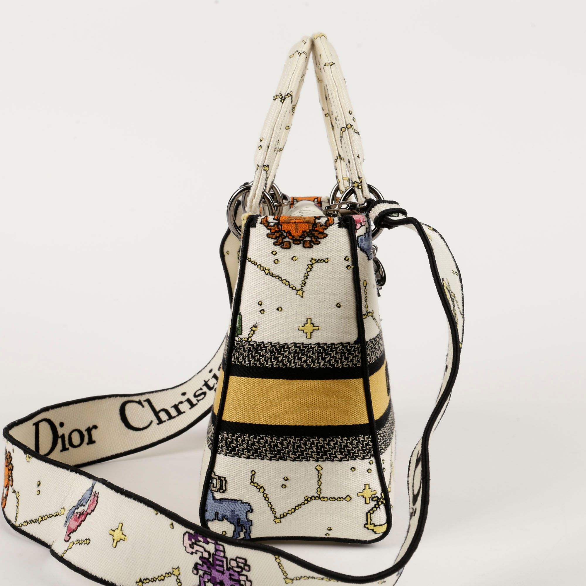 Dior M0565BRTY Lady Pixel Zodiac Diolite Tote Shoulder Bag