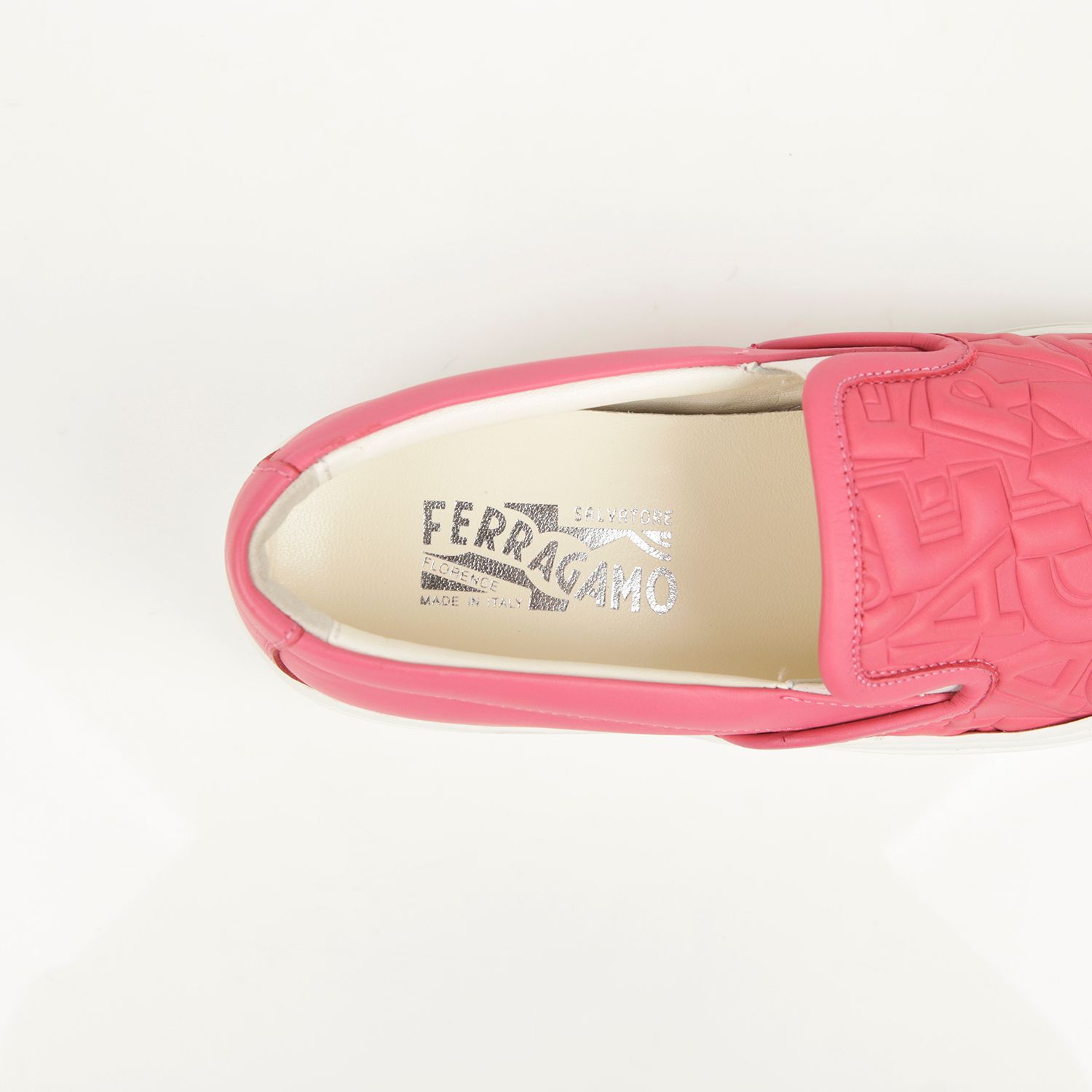 Salvatore Ferragamo Slip-On Sneakers 0649853 5.5 80170452 | eBay
