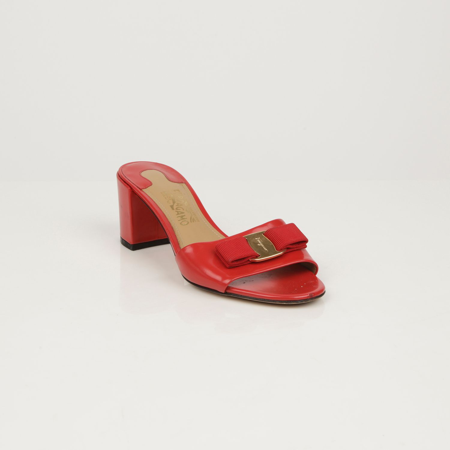 Salvatore Ferragamo Open Toe Bar Sandals Size 6 (SKU: 6) | eBay