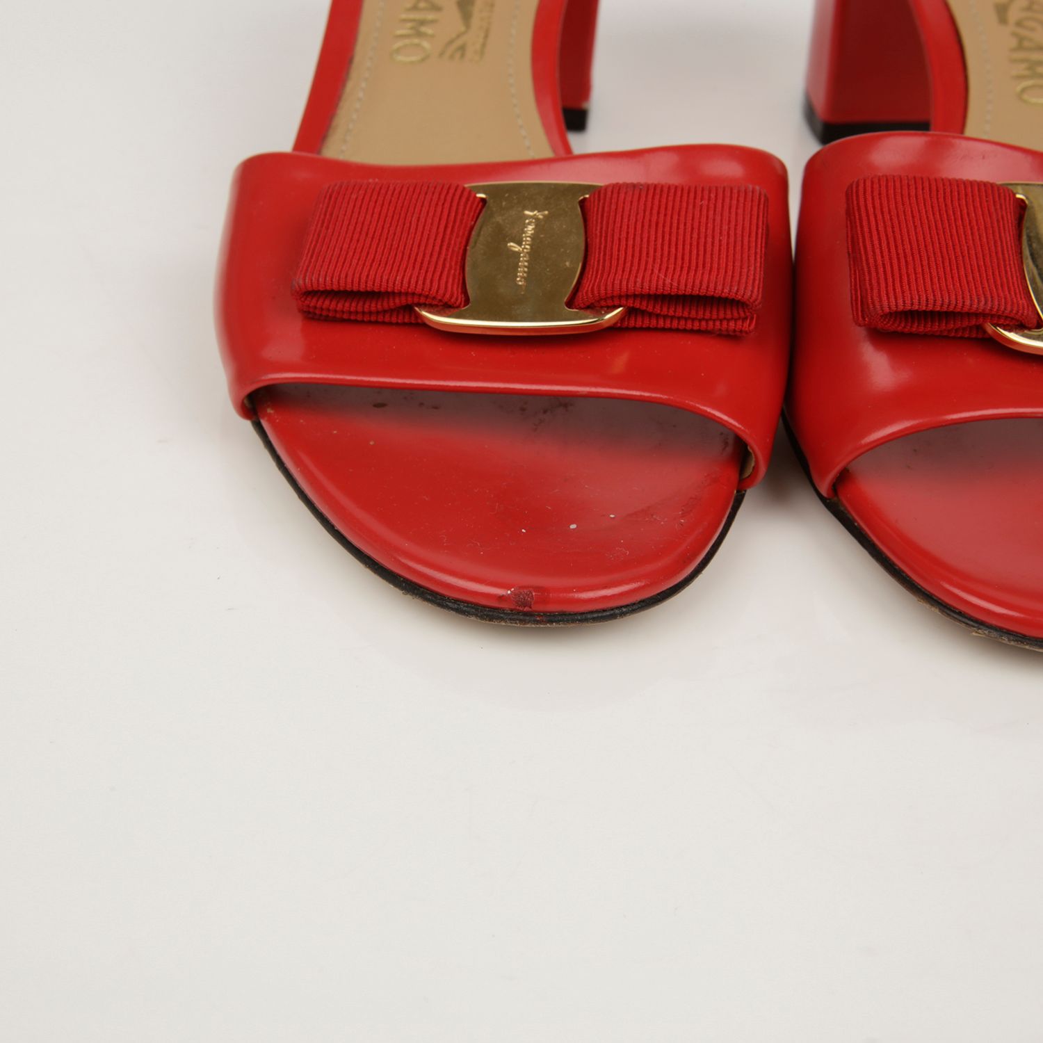Salvatore Ferragamo Open Toe Bar Sandals Size 6 (SKU: 6) | eBay