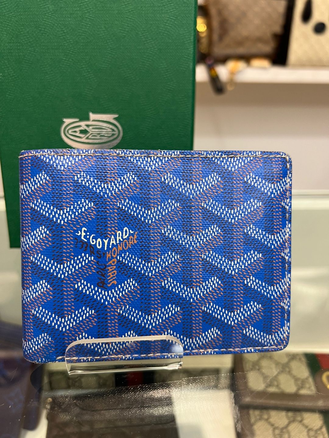 Goyard Special Color Blue Wallet (OS) - SKU | eBay Goyard Special Color Blue Wallet (OS) - SKU | eBay