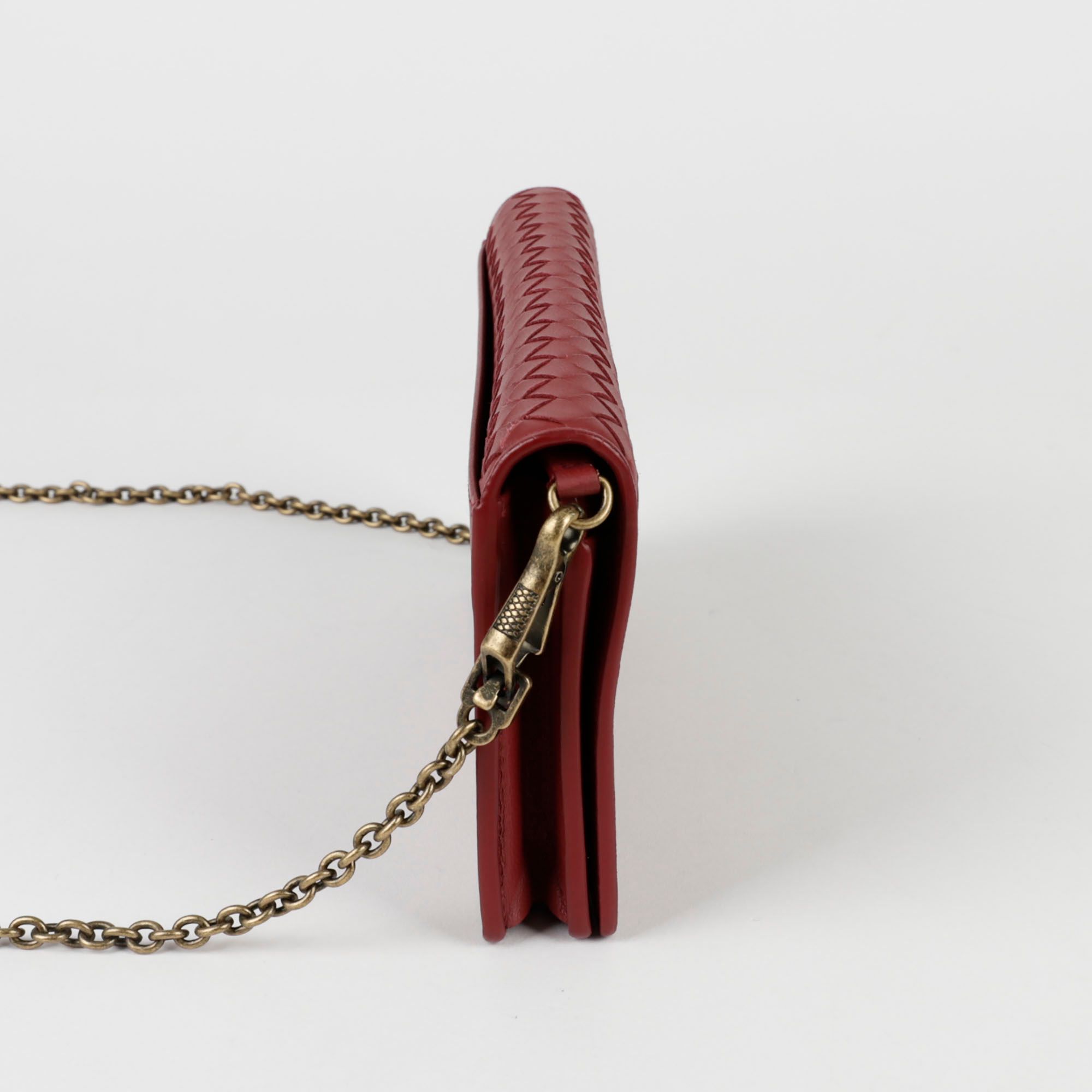 BOTTEGA VENETA keychain intrecciato keyring leather Used | eBay