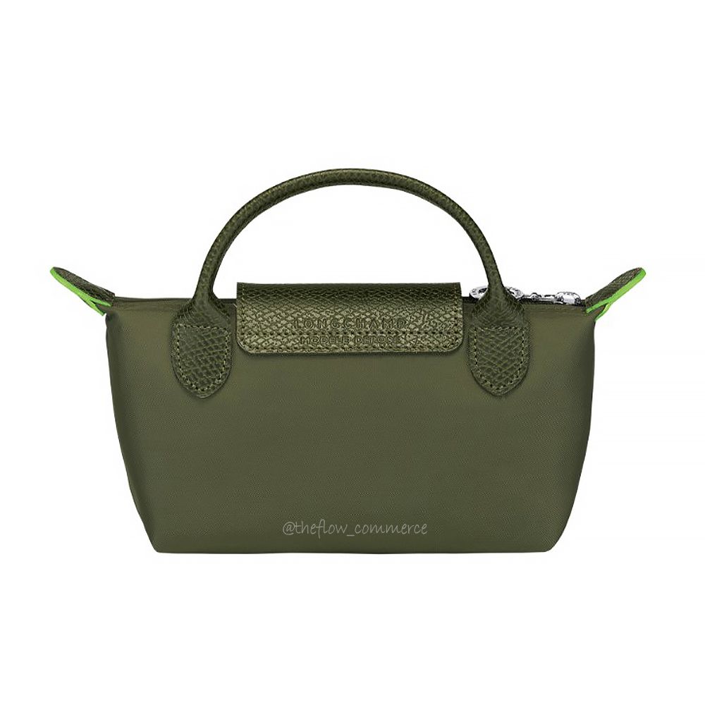롱샴(Longchamp) | 롱샴 르 플리아쥬 오리지널 핸들 코스메틱 파우치 미니 그린 34175919 479 | 트렌비
