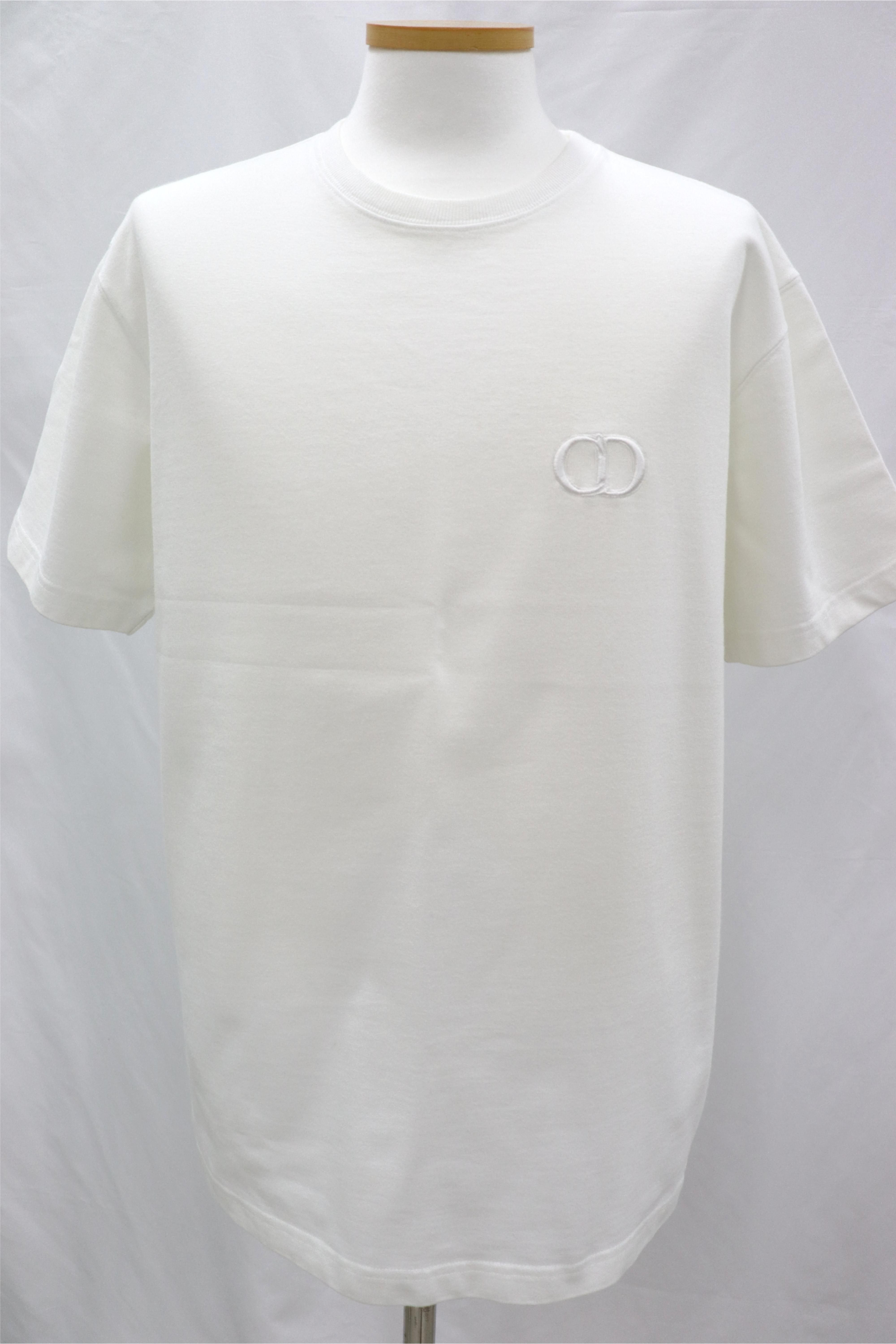 Dior Casual Fit Short Sleeve T-Shirt with CD Icon