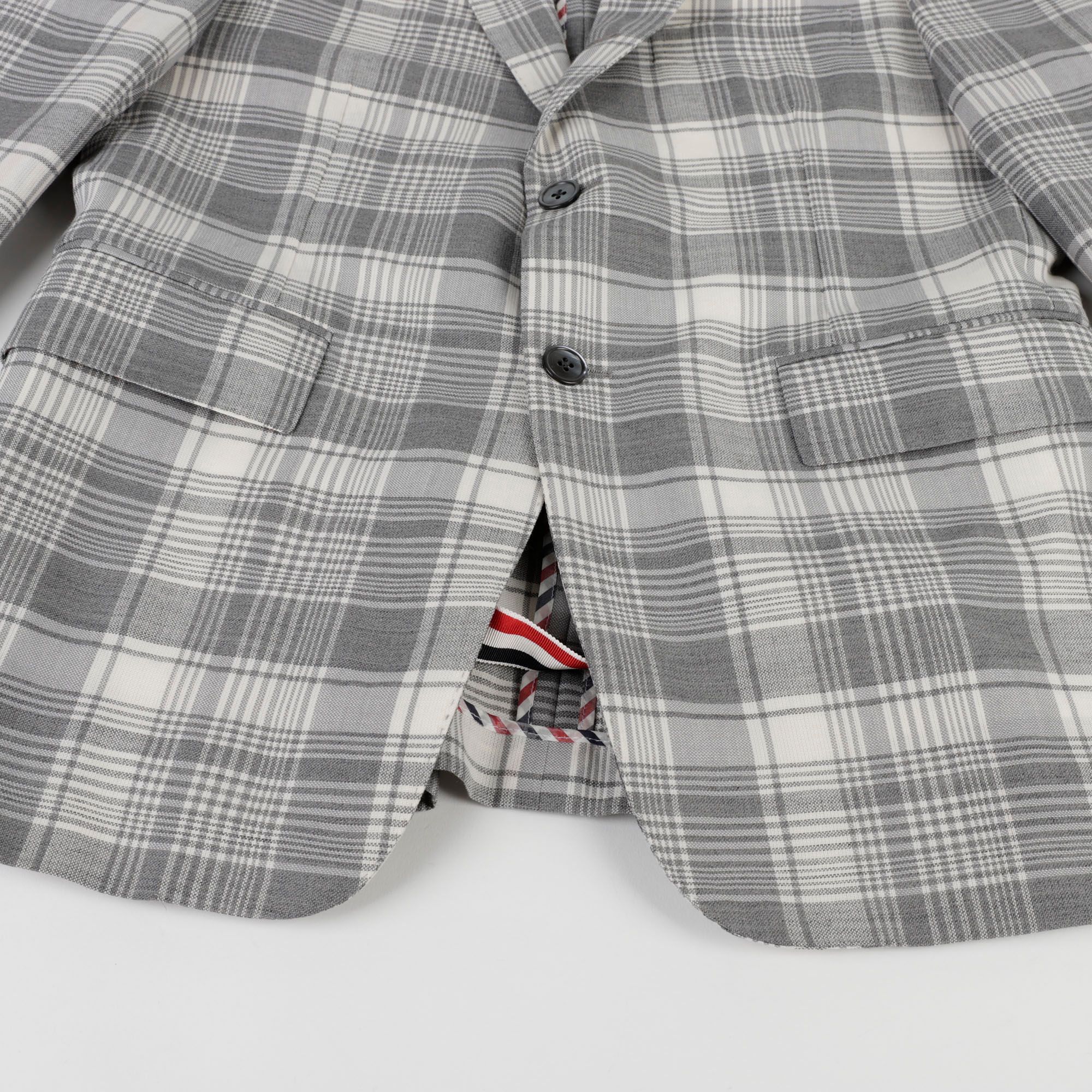 Thom Browne Classic Check Jacket 2 Size MJC001 | eBay Thom Browne Classic Check Jacket 2 Size MJC001 | eBay