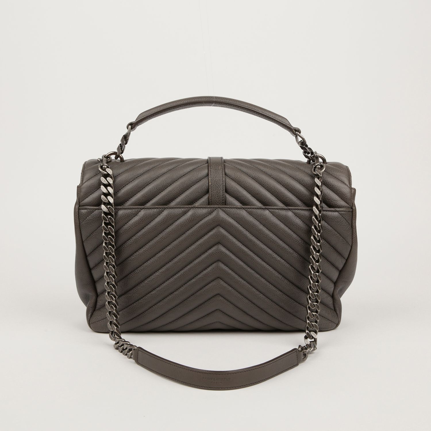 Yves Saint Laurent Medium Sunset Croc Embossed Crossbody