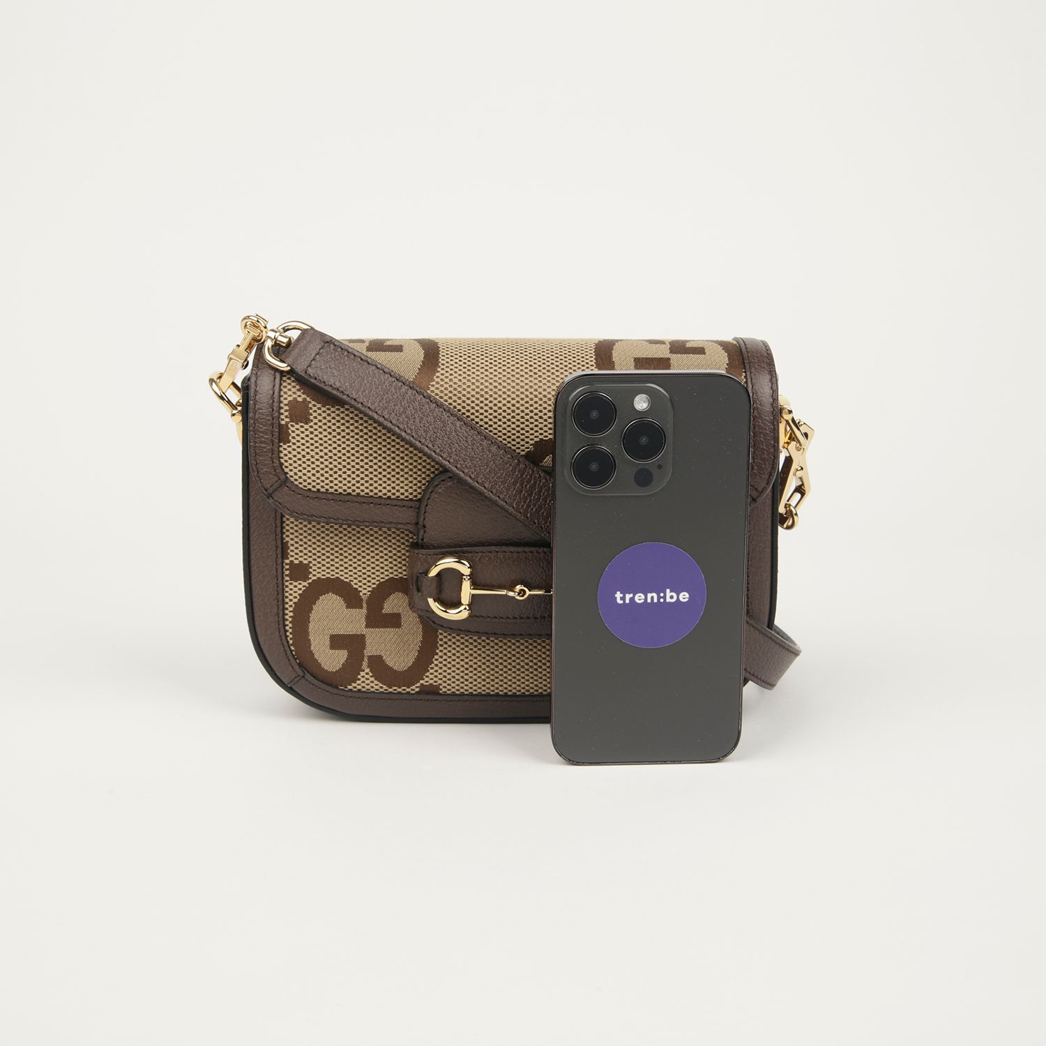 Gucci Jumbo GG Horsebit 1955 Mini Shoulder & Crossbody Bag