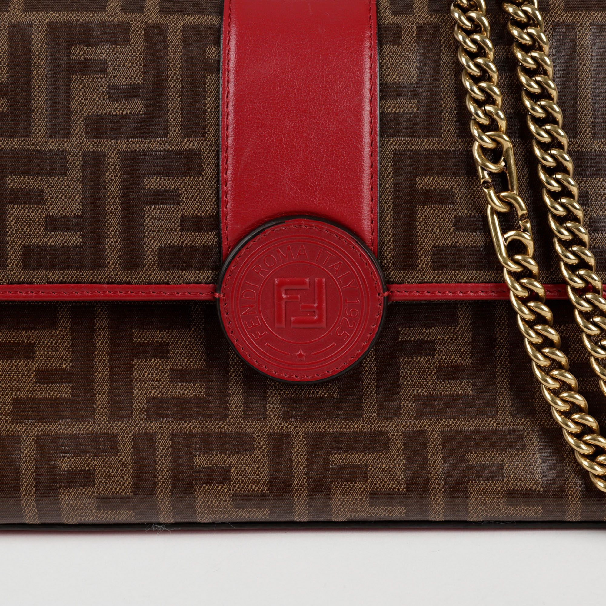 Fendi Double F Chain Shoulder Bag Red 8BT297 92635813 | eBay Fendi Double F Chain Shoulder Bag Red 8BT297 92635813 | eBay