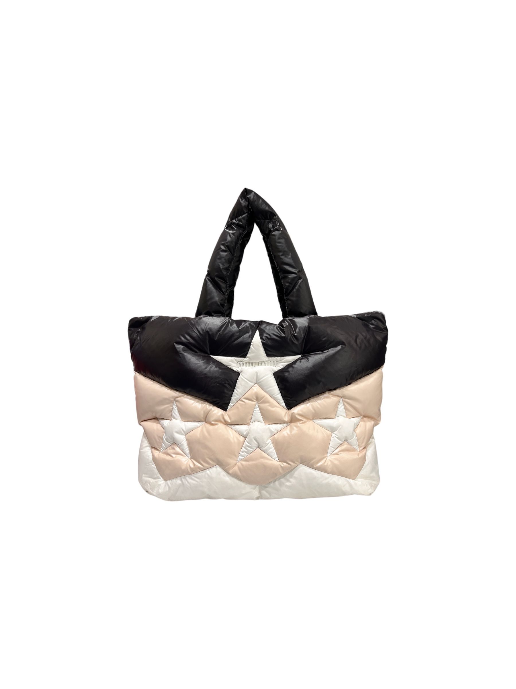 Miu Miu Quilted Star Padding Tote Bag 5BG240 | eBay Miu Miu Quilted Star Padding Tote Bag 5BG240 | eBay