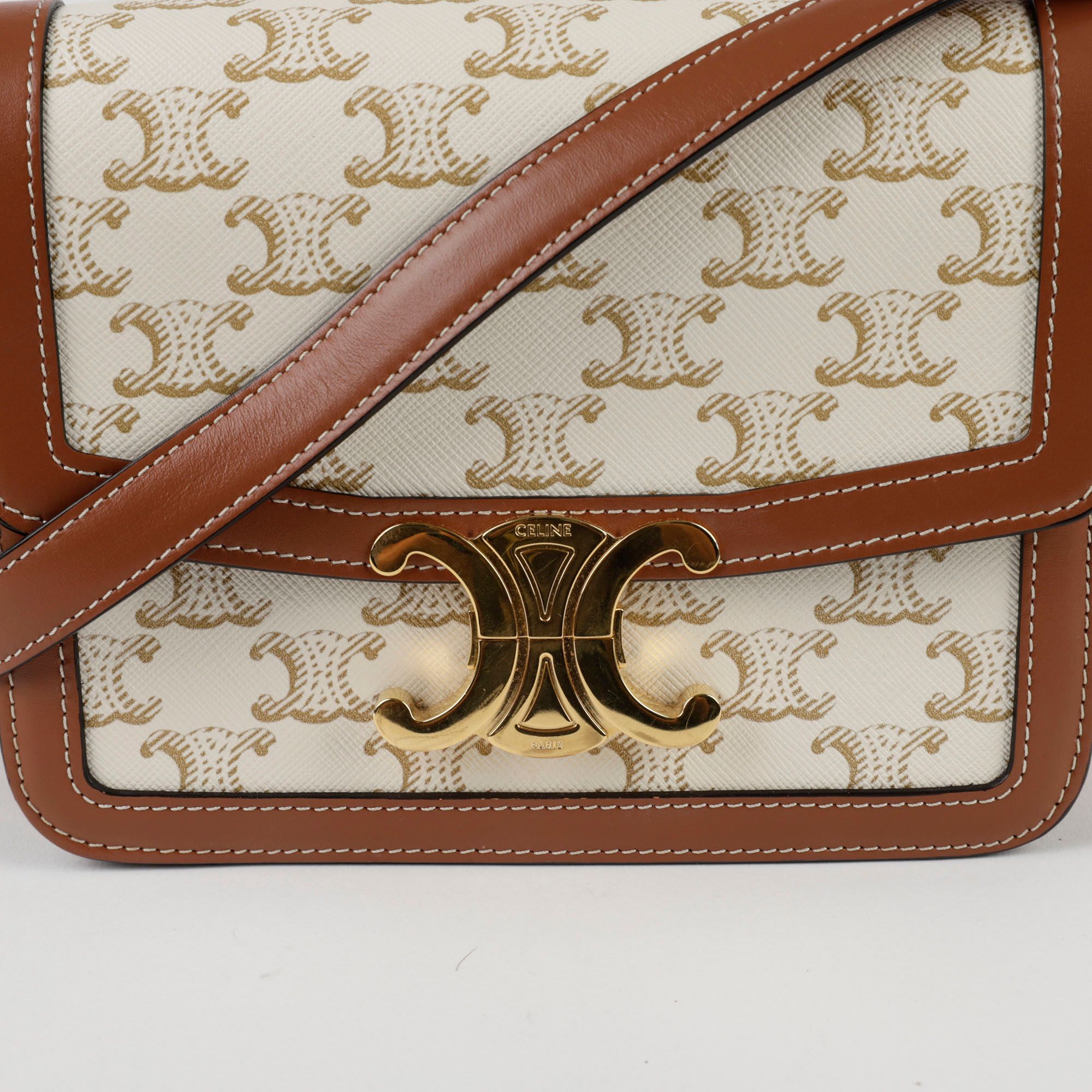 Celine Tin Triomphe Shoulder Crossbody Bag 188882BZ4 | eBay
