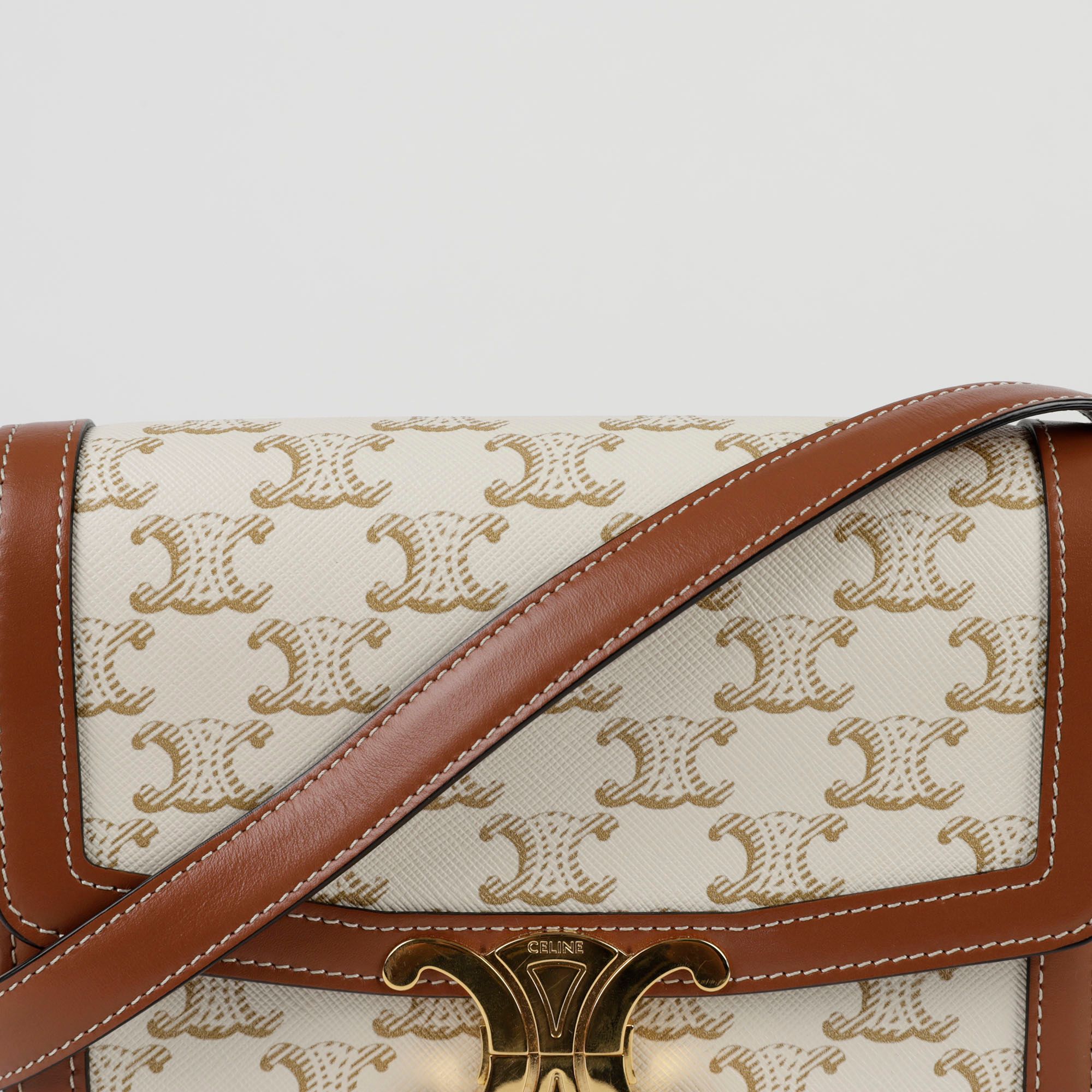 Celine Tin Triomphe Shoulder Crossbody Bag 188882BZ4 | eBay Celine Tin Triomphe Shoulder Crossbody Bag 188882BZ4 | eBay