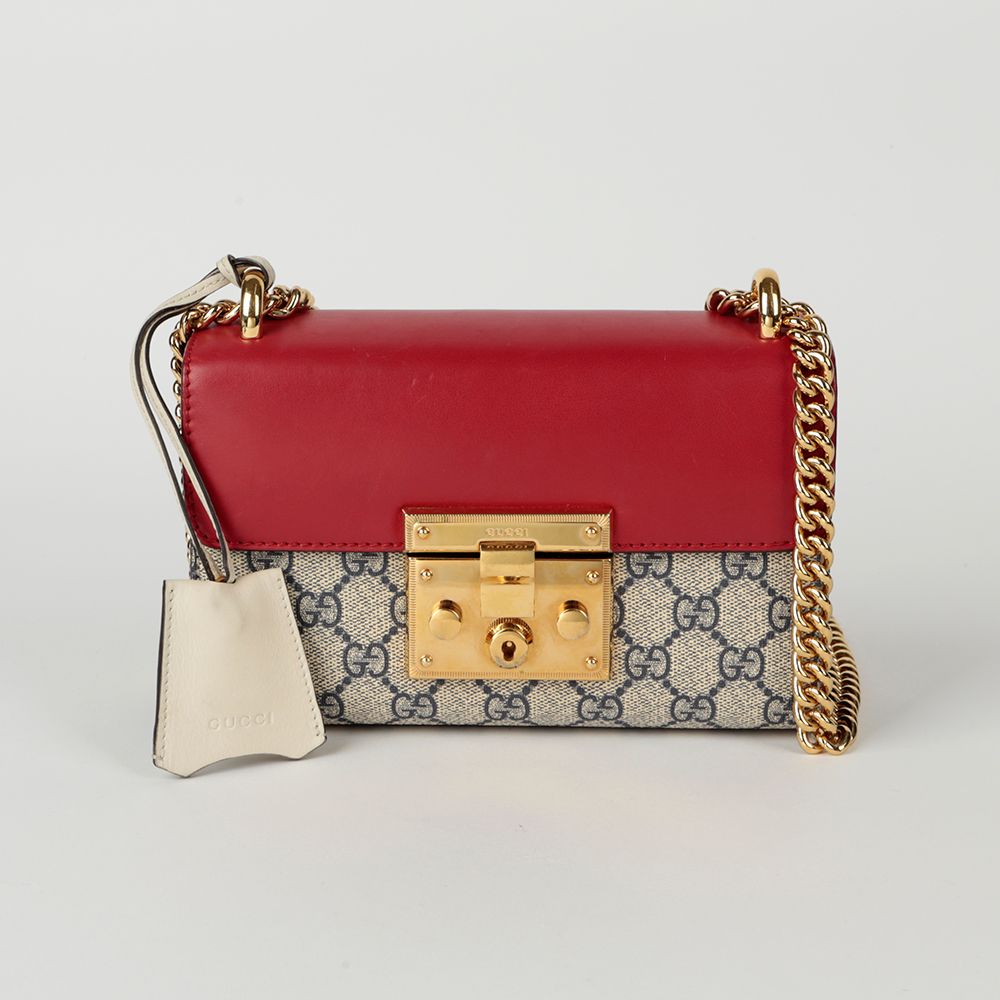 Gucci GG Supreme Bamboo Padlock Bag | myGemma | Item #130248