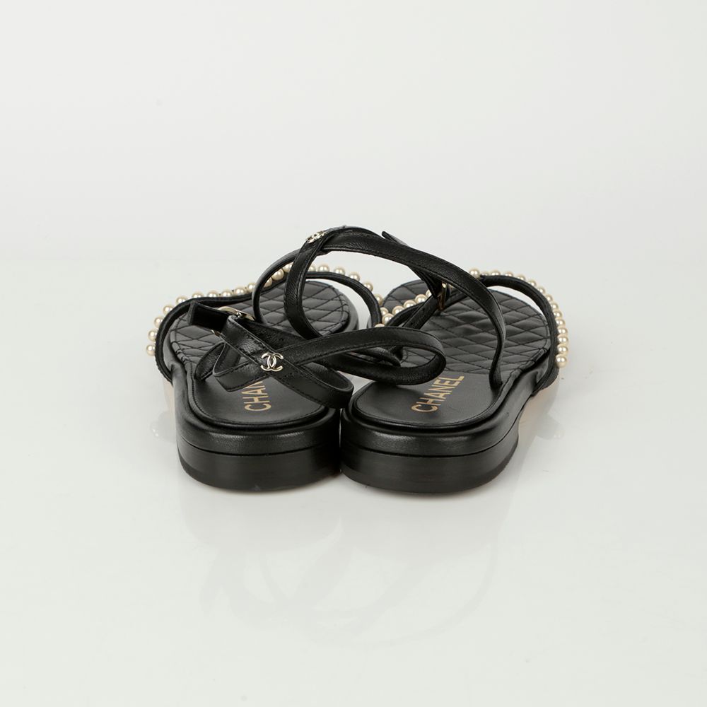 CHANEL Pearl Strap Sandals - SKU#12345 | eBay