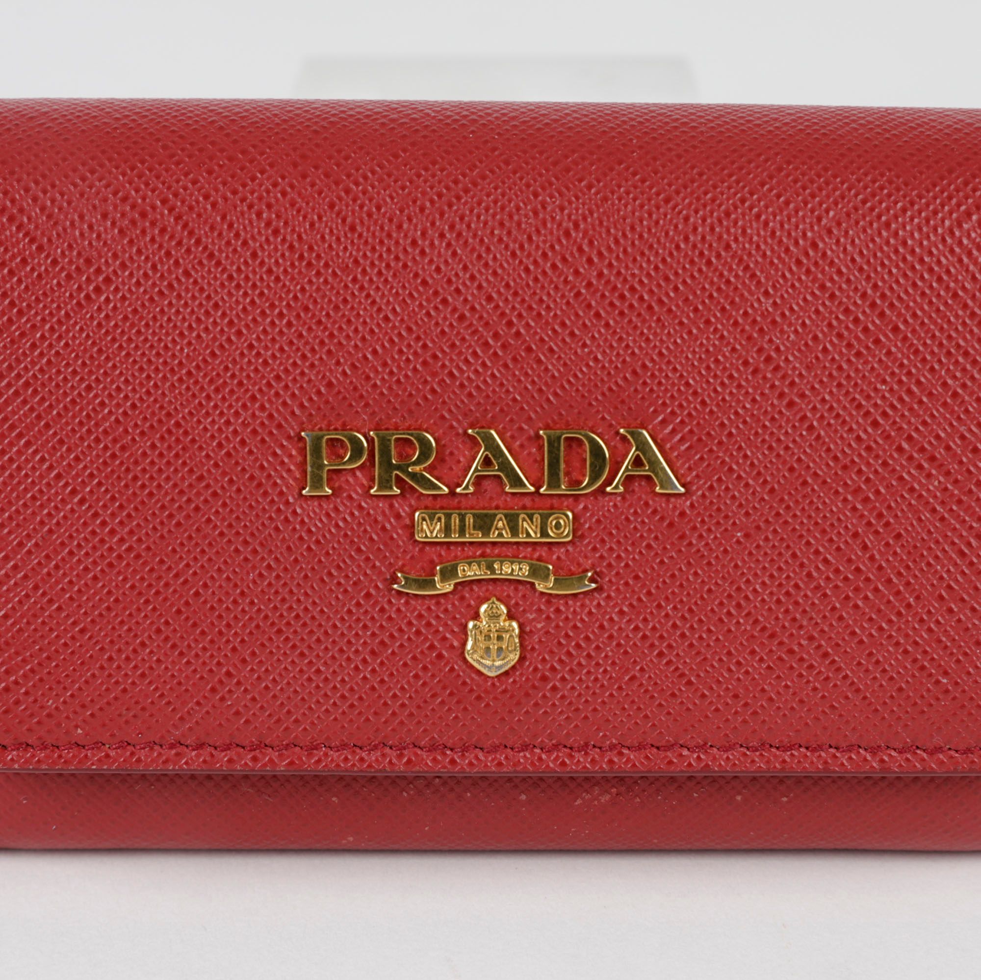 Prada Logo Card Wallet 1MH027 | eBay