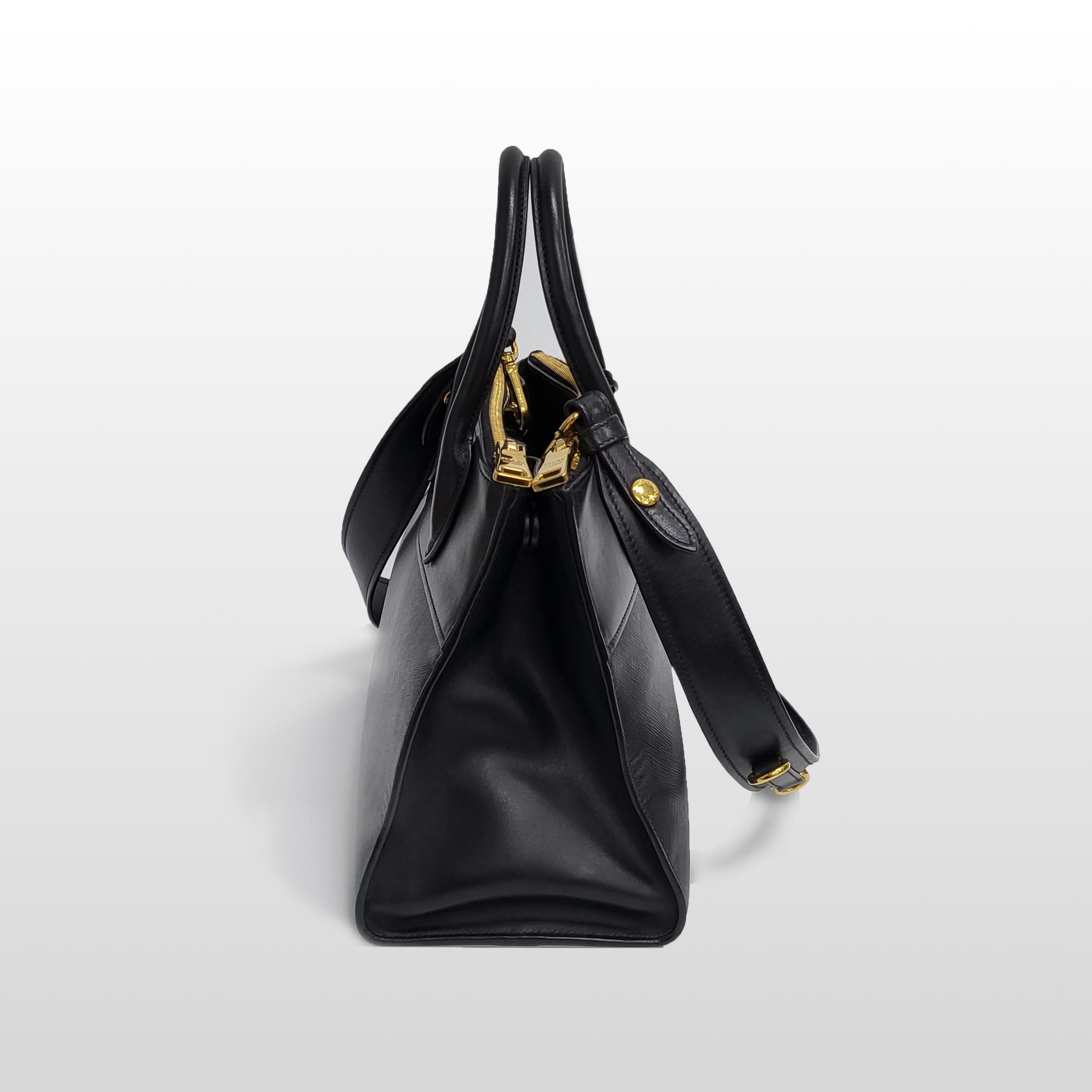 Prada Saffiano City 2way Shoulder Bag and Crossbody Bag Prada Saffiano City 2way Shoulder Bag and Crossbody Bag