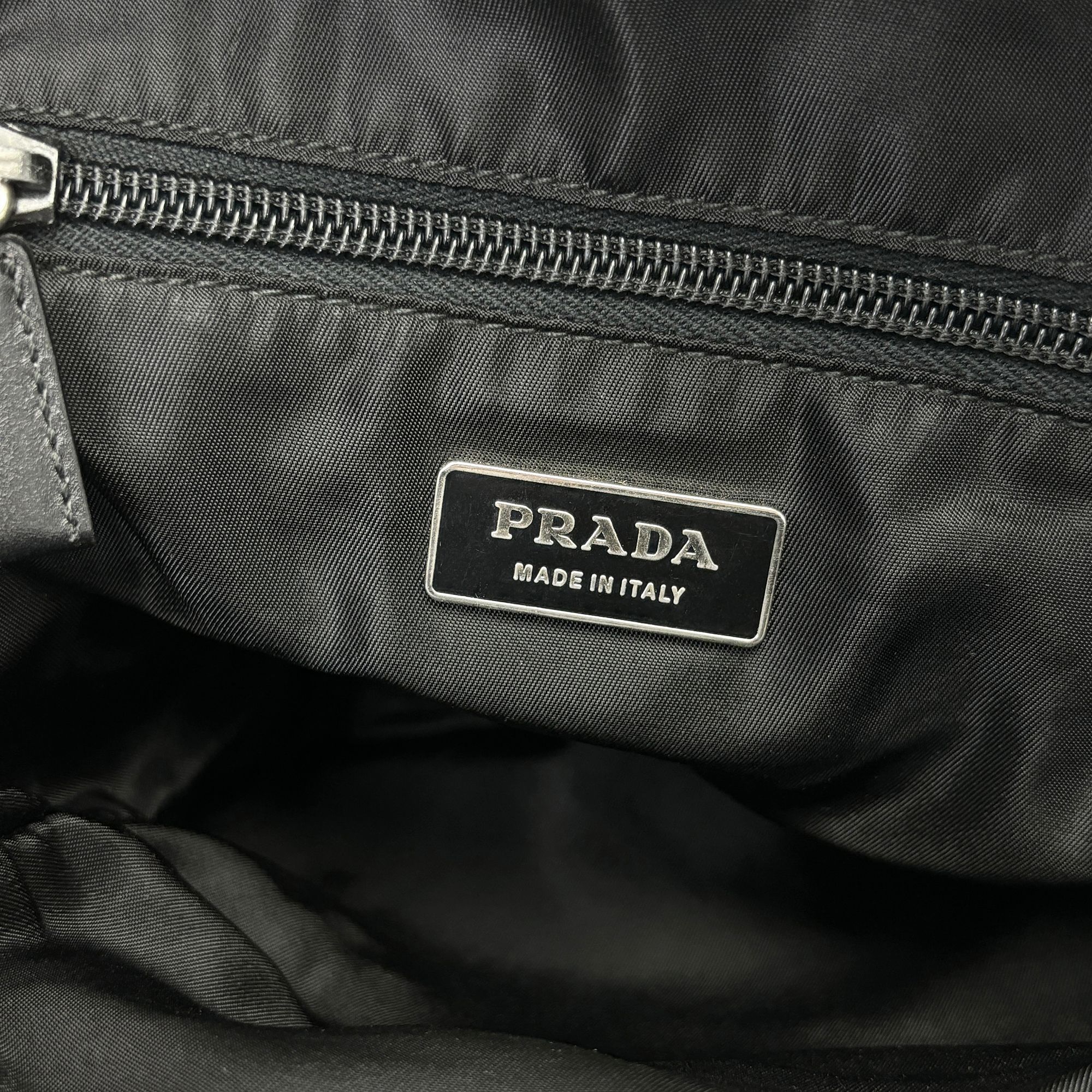 Prada Black Pocono Re-nylon Vintage Square Cross Bag Prada Black Pocono Re-nylon Vintage Square Cross Bag