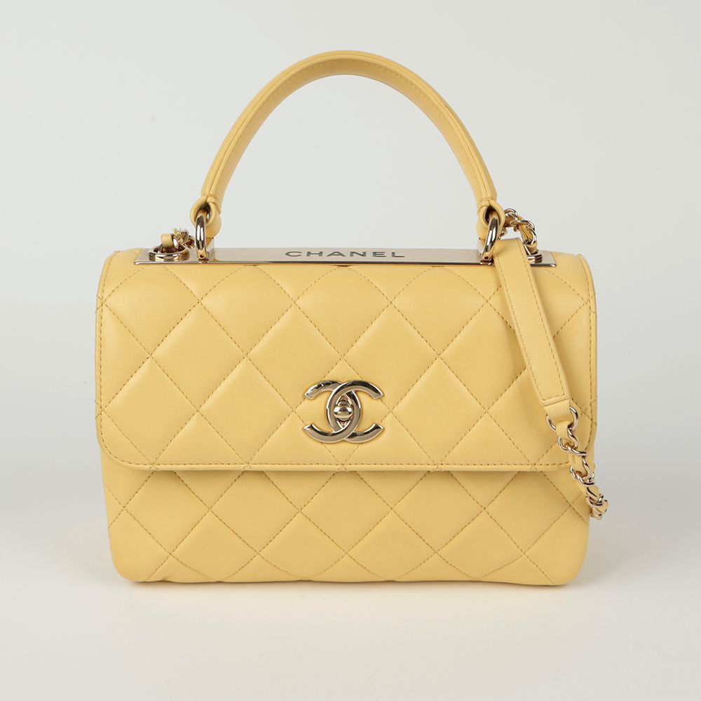 Chanel Women's 36 Light Brown x Black CC All Over Trainer