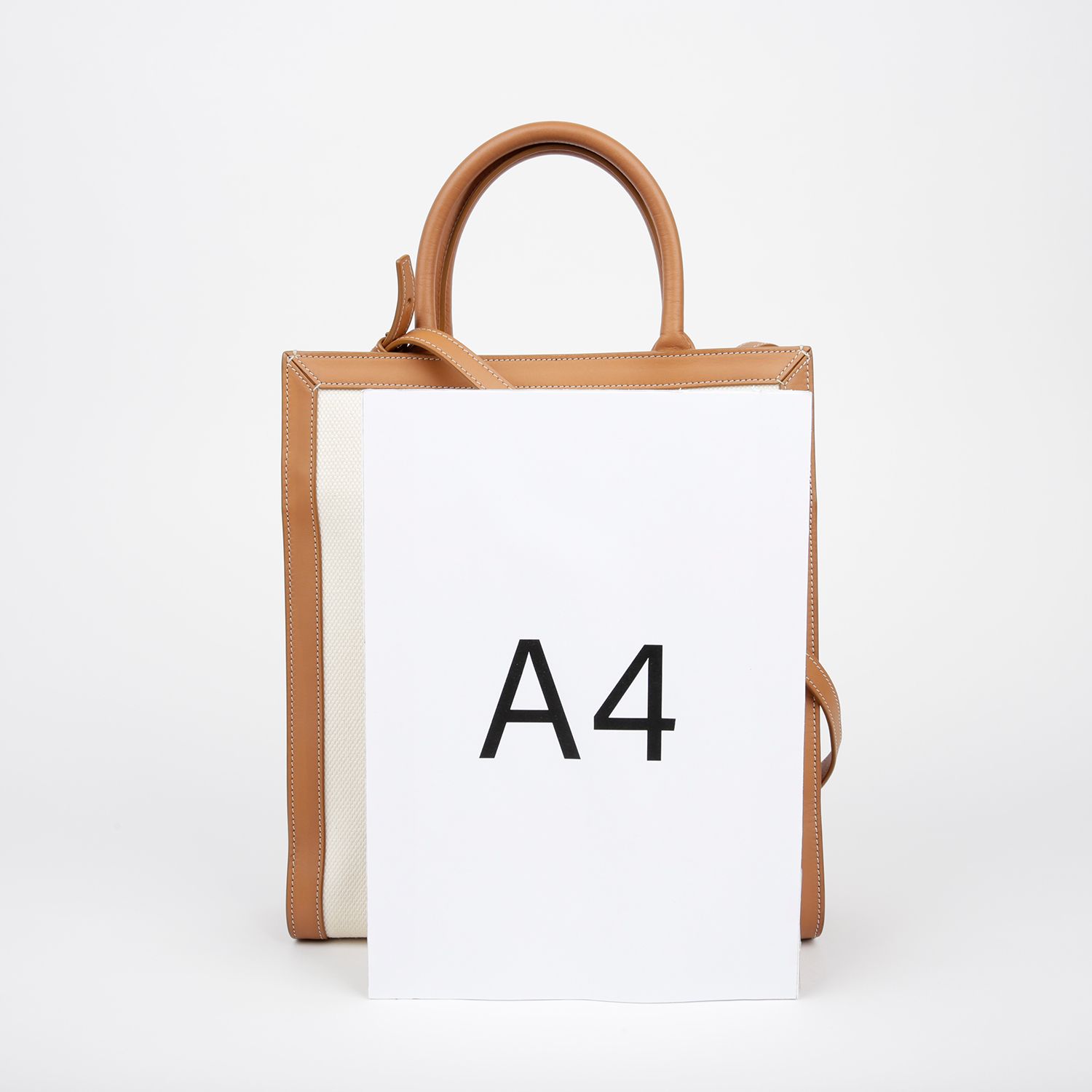 Celine Beige Canvas Phantom Cabas Tote Bag ○ Labellov