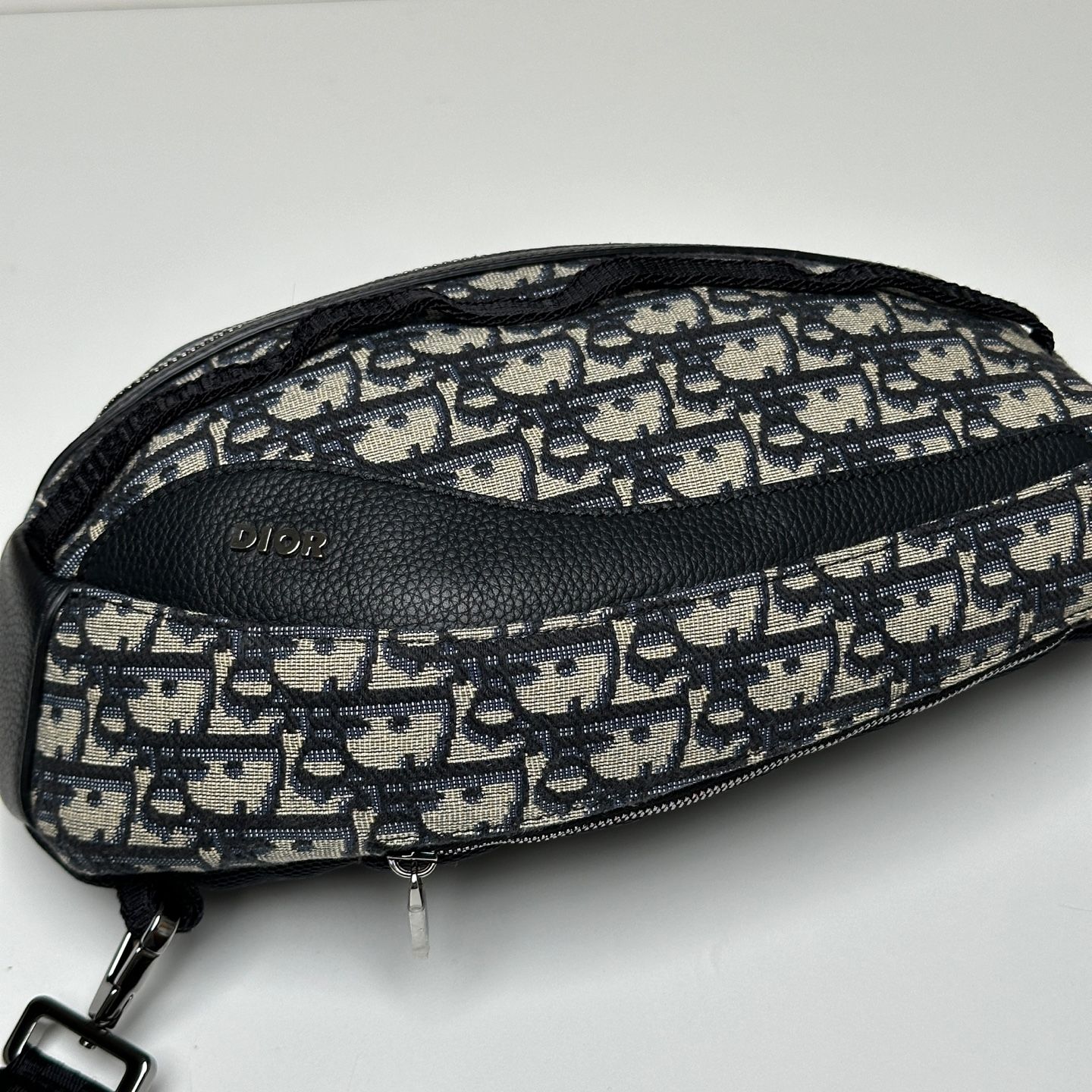Dior Jacquard Scrap Bag Black Grained Calf 1ESBO040YKY | eBay Dior Jacquard Scrap Bag Black Grained Calf 1ESBO040YKY | eBay