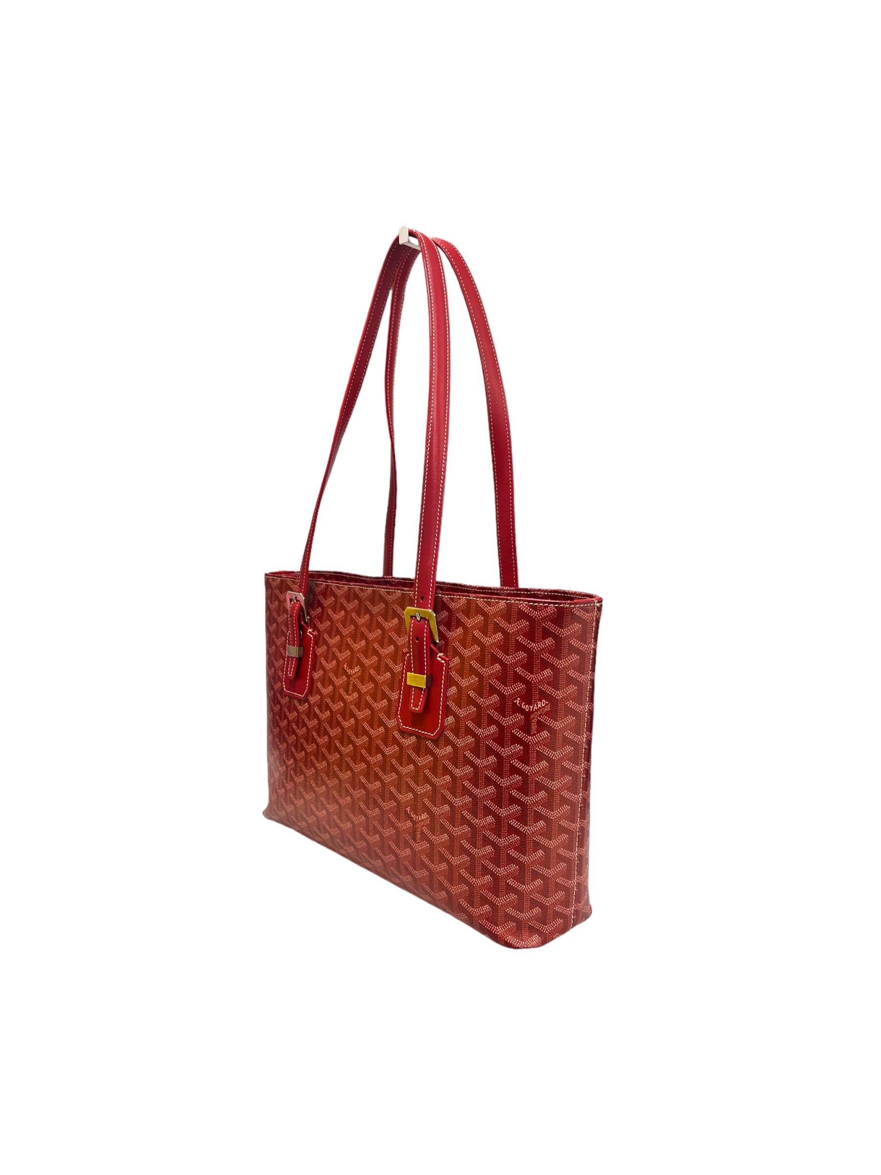 Goyard MM Special Red Shoulder Bag - SKU | eBay Goyard MM Special Red Shoulder Bag - SKU | eBay