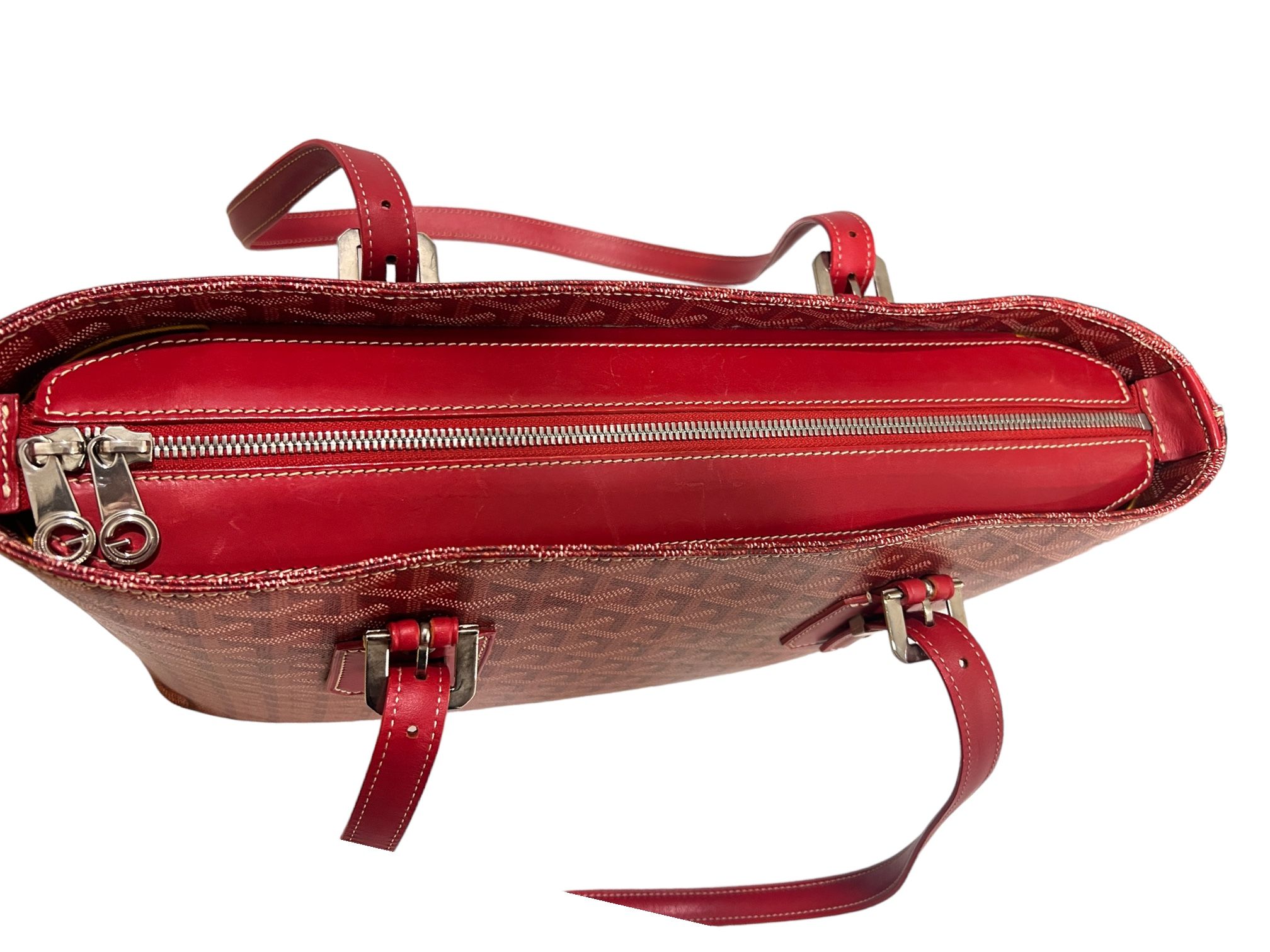 Goyard MM Special Red Shoulder Bag - SKU | eBay Goyard MM Special Red Shoulder Bag - SKU | eBay