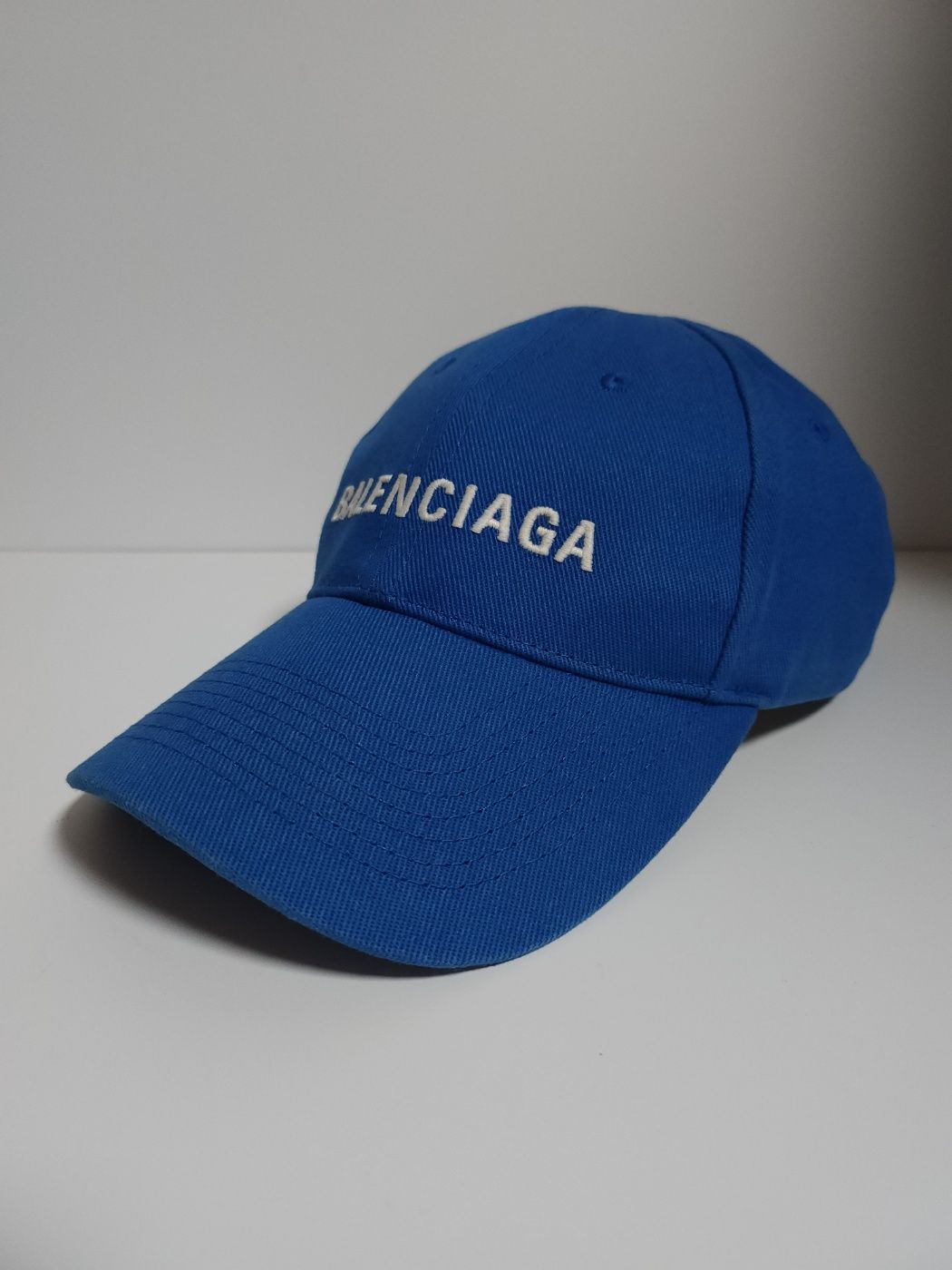Balenciaga Blue Embroidered Baseball Cap Hat B0926 | eBay Balenciaga Blue Embroidered Baseball Cap Hat B0926 | eBay