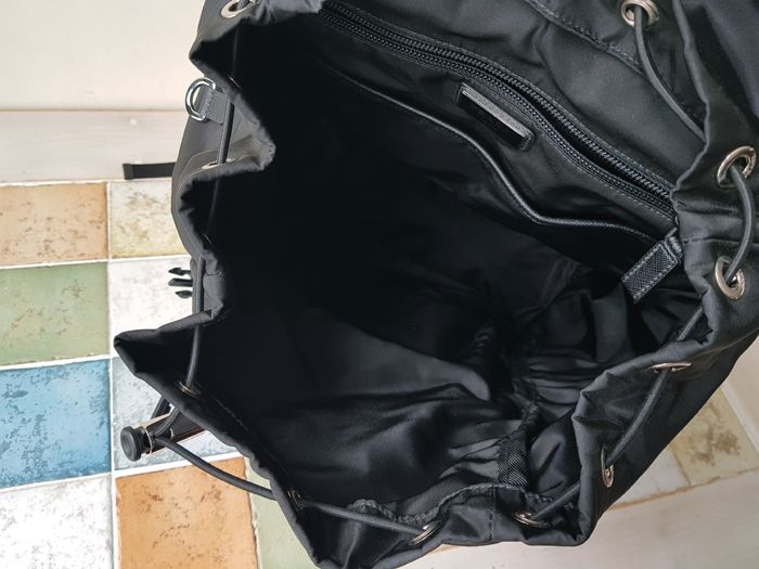 Prada Nylon Black Backpack 2VZ135 | eBay