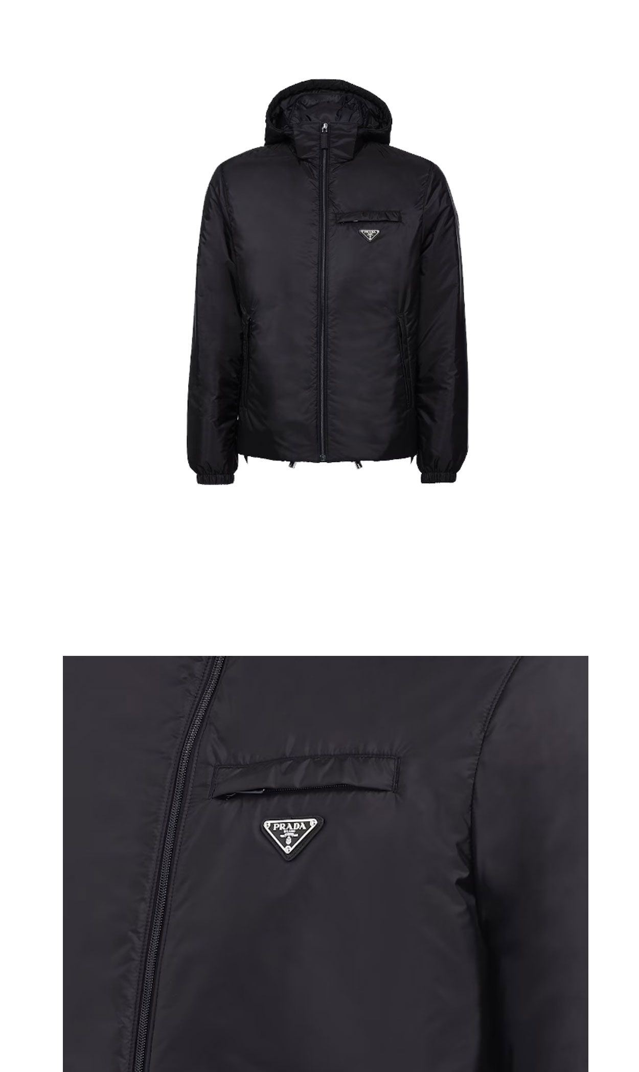 프라다(Prada) | 프라다 리나일론 패딩 자켓 블랙 SGN955 1WQ9 F0002 