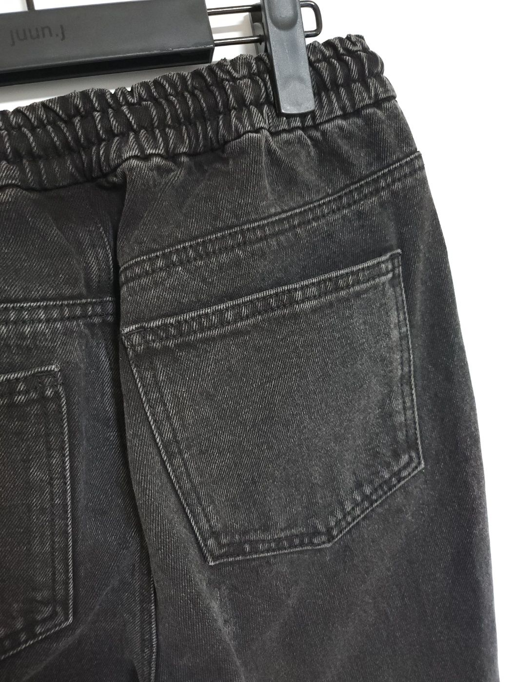 Juun.j Black Denim Zipper Jogger Pants 46 115398996 | eBay