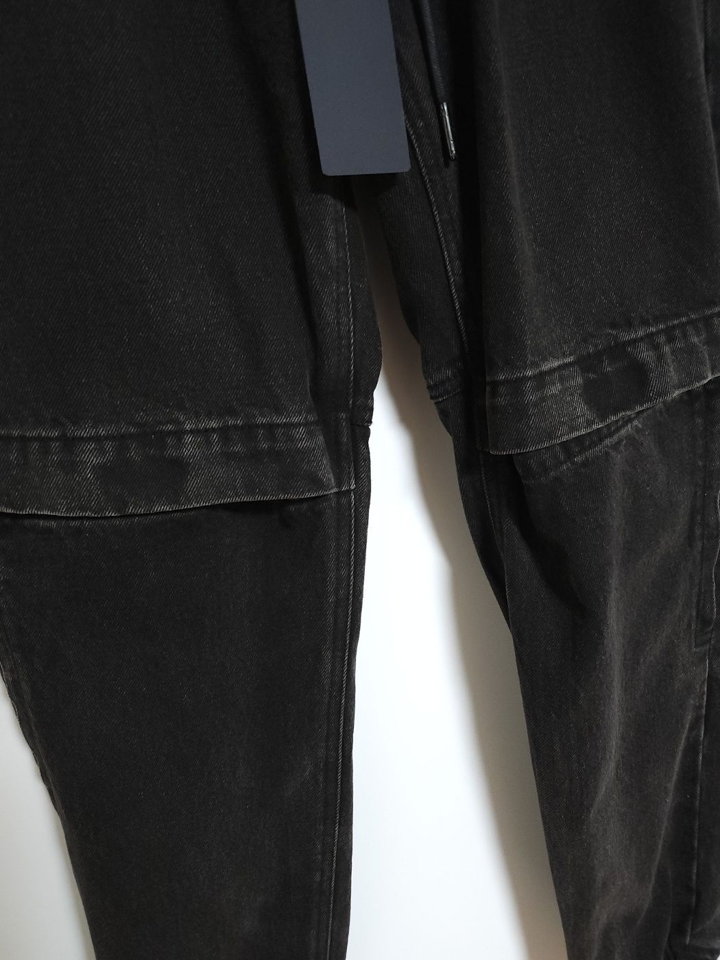 その他 junjun Juun.j Black Denim Zipper Jogger Pants 46 115398996 | eBay