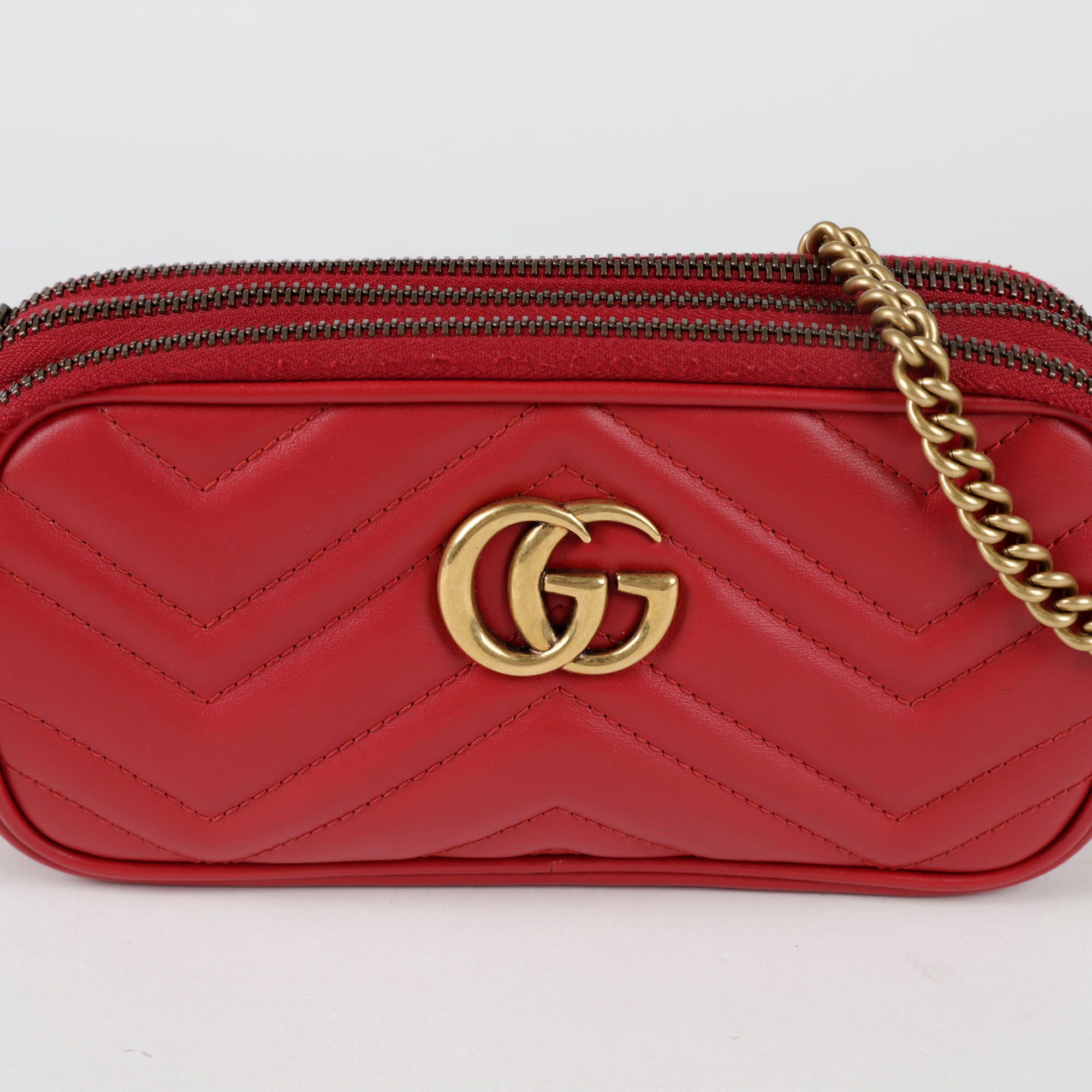 Gucci Mini Chain Shoulder Crossbody Bag 546581 GG Monogram Gucci Mini Chain Shoulder Crossbody Bag 546581 GG Monogram
