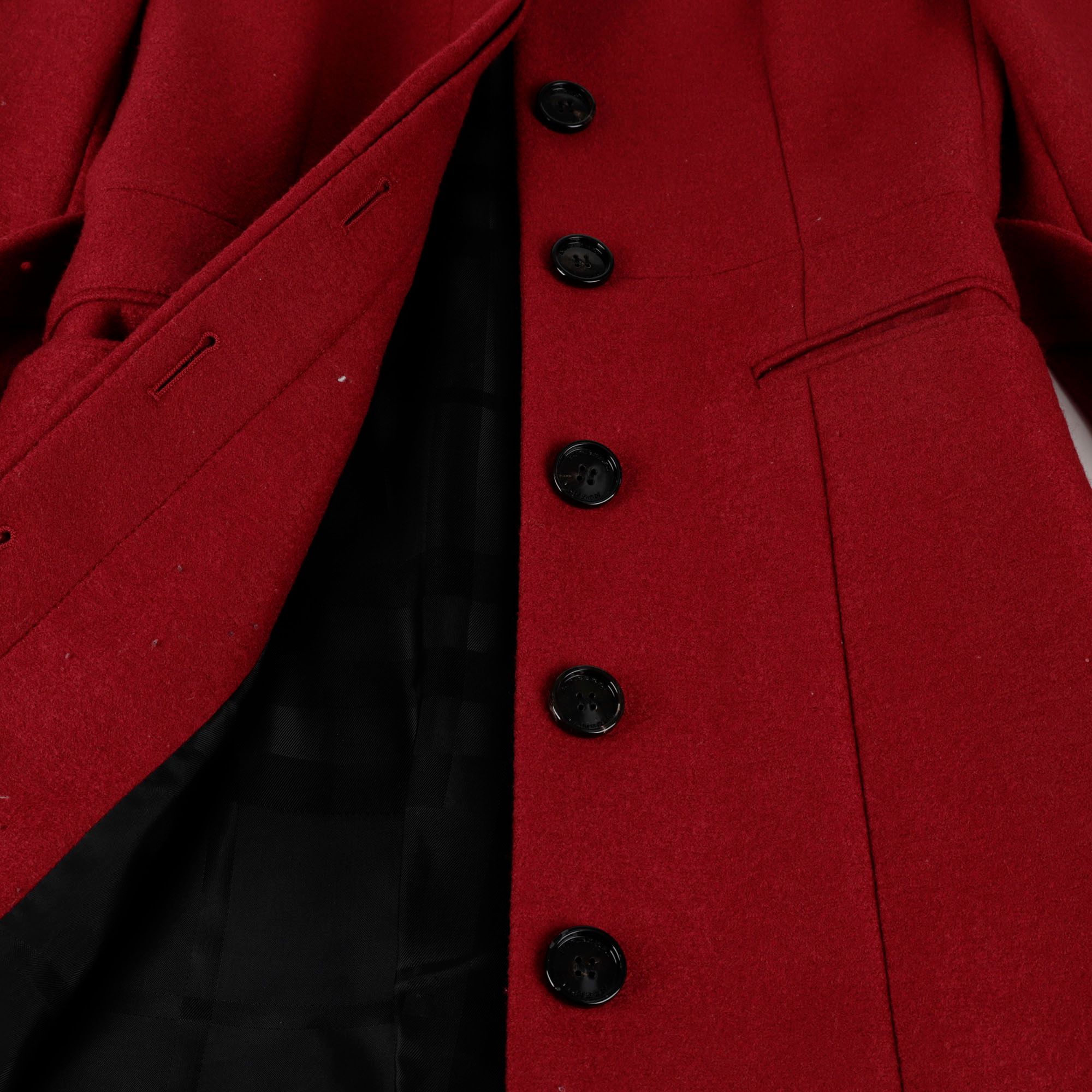 Burberry Belted Coat 34 115930944 | eBay