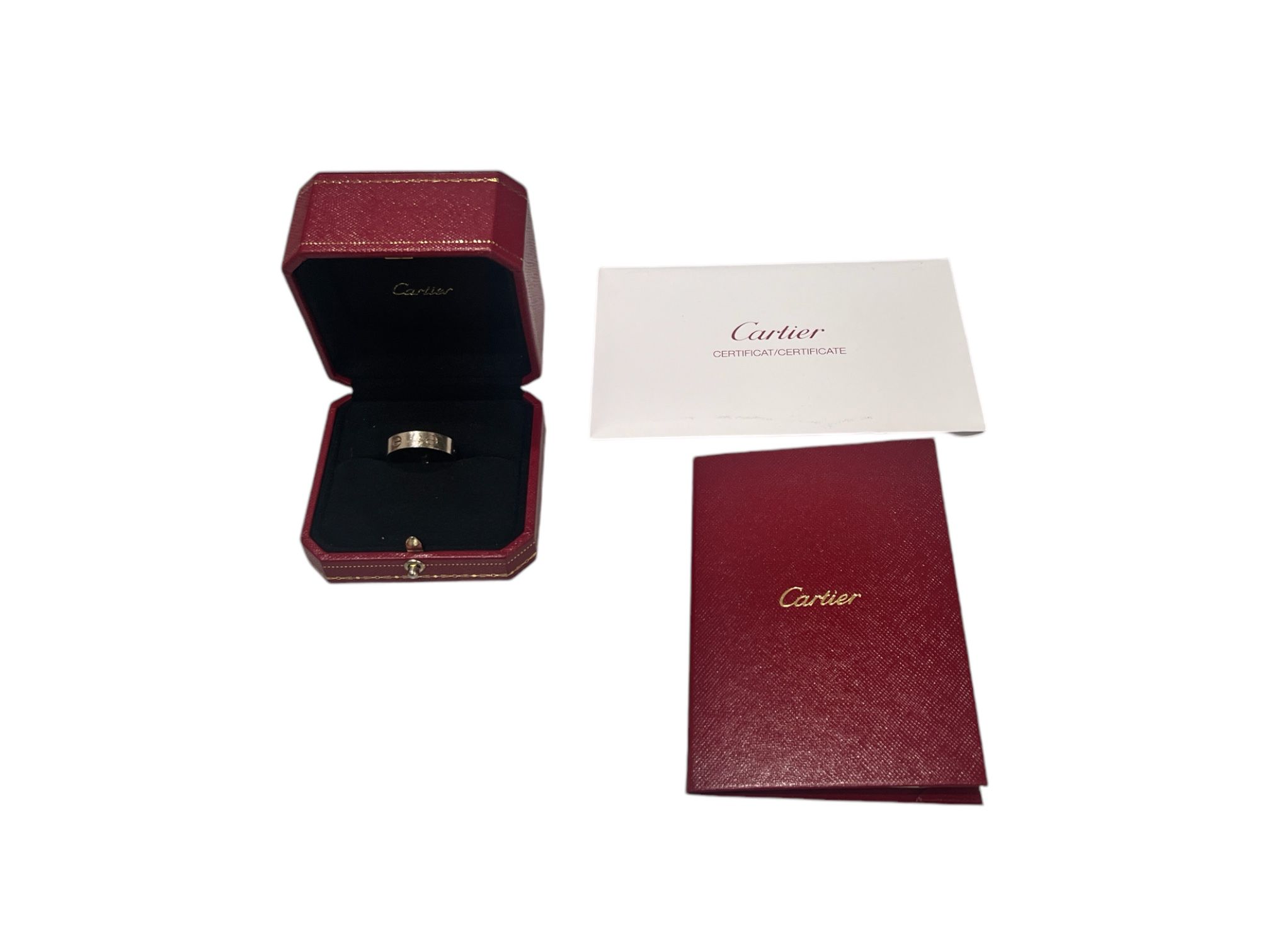 Cartier White Gold Love Ring Size 62 B4084762 | eBay