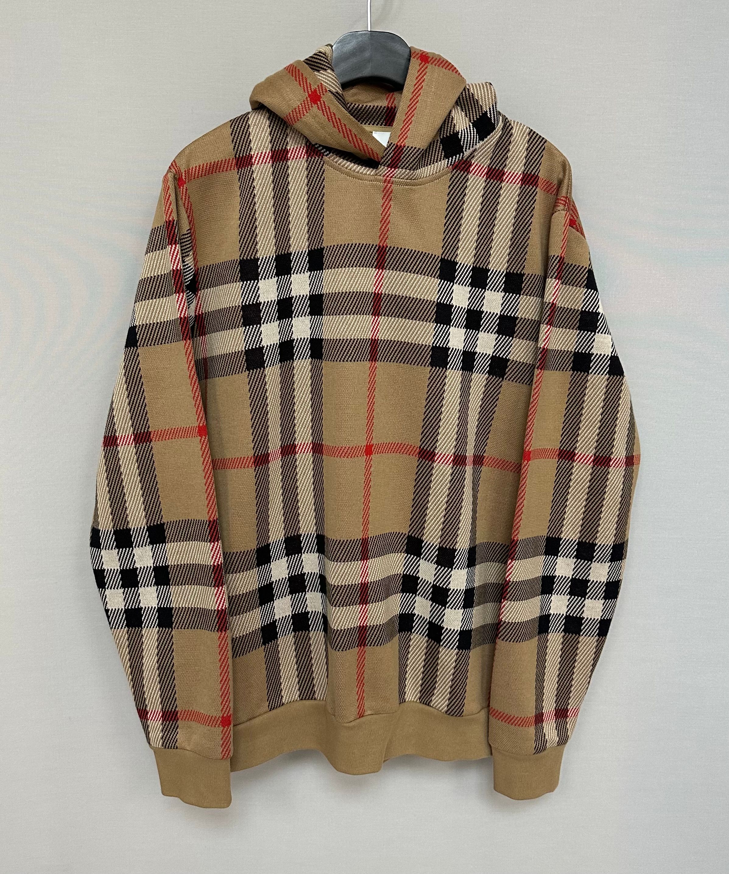 Burberry Check Jacquard Hoodie (105 110) | eBay Burberry Check Jacquard Hoodie (105 110) | eBay