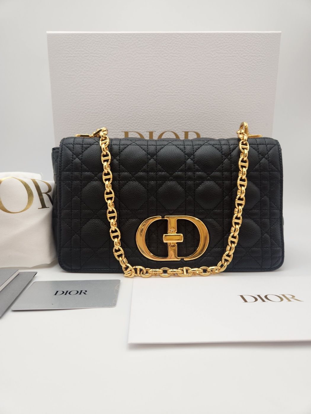 小物入れにも☆ジップ付キーケース【Dior】Caro zipped key case