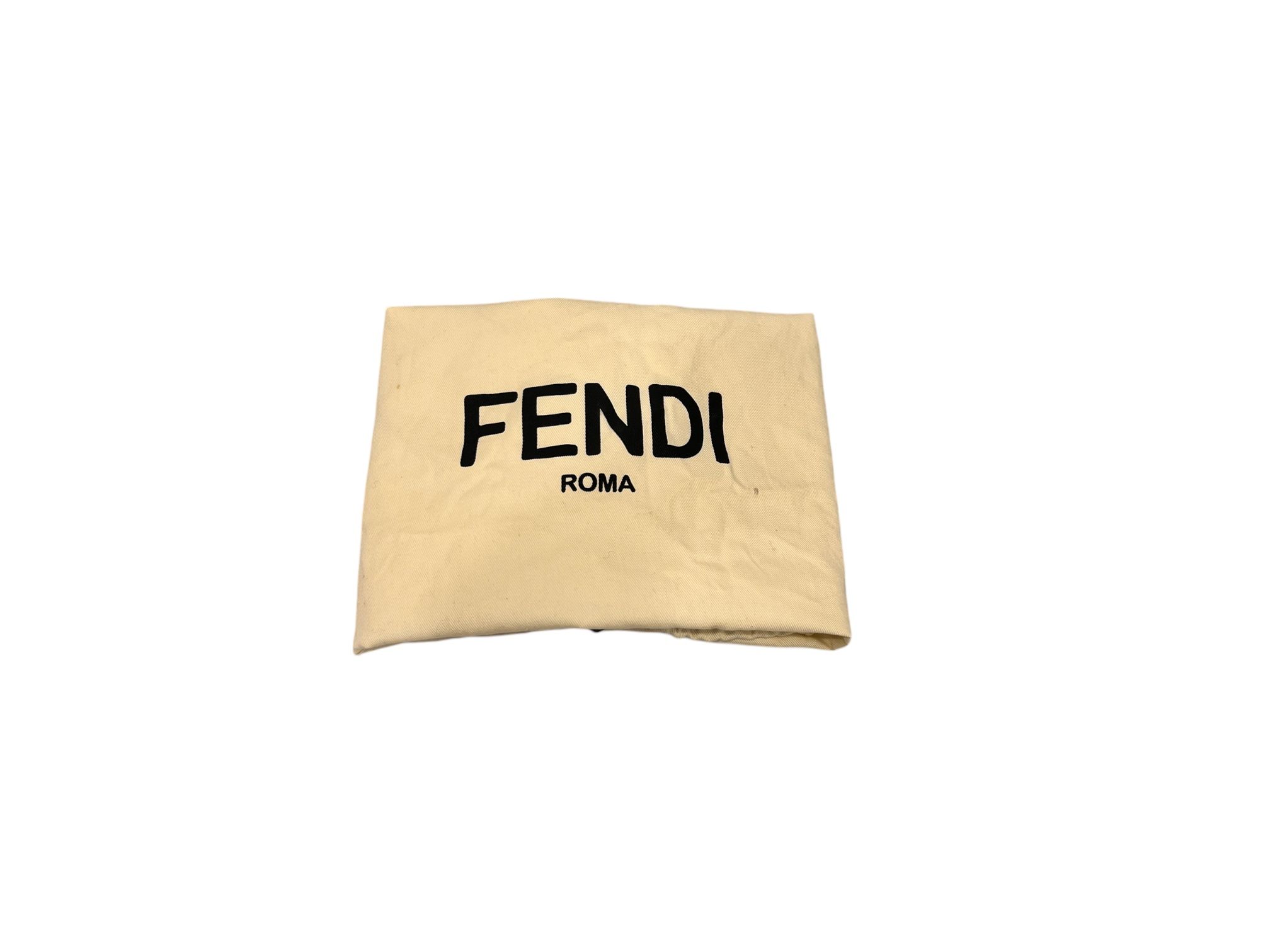 Fendi Peekaboo Medium Bag 8BN226 Red with Gold Hardware