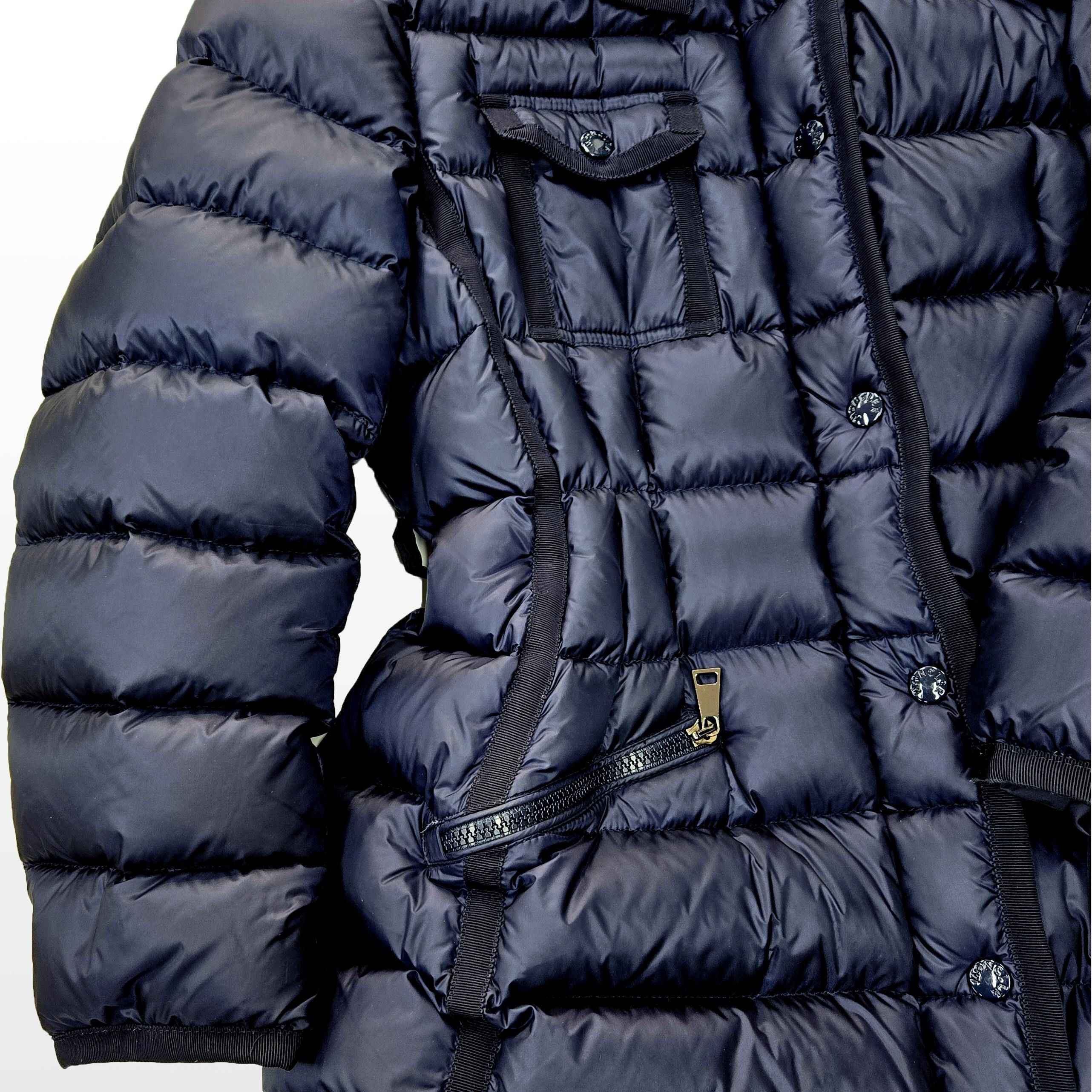 Moncler Hermine Ermine Hooded Long Down Padded Coat 1C51100 Moncler Hermine Ermine Hooded Long Down Padded Coat 1C51100